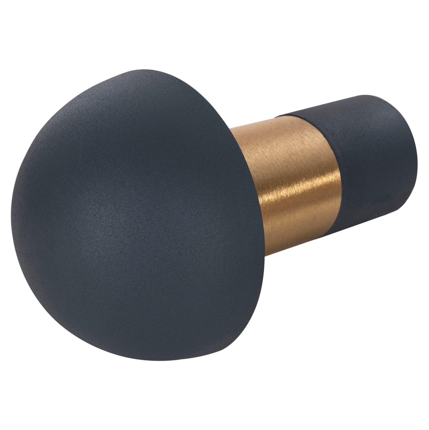 Настолна лампа PUNE  тъмно син -златист цвят  Φ20.5x32.5см