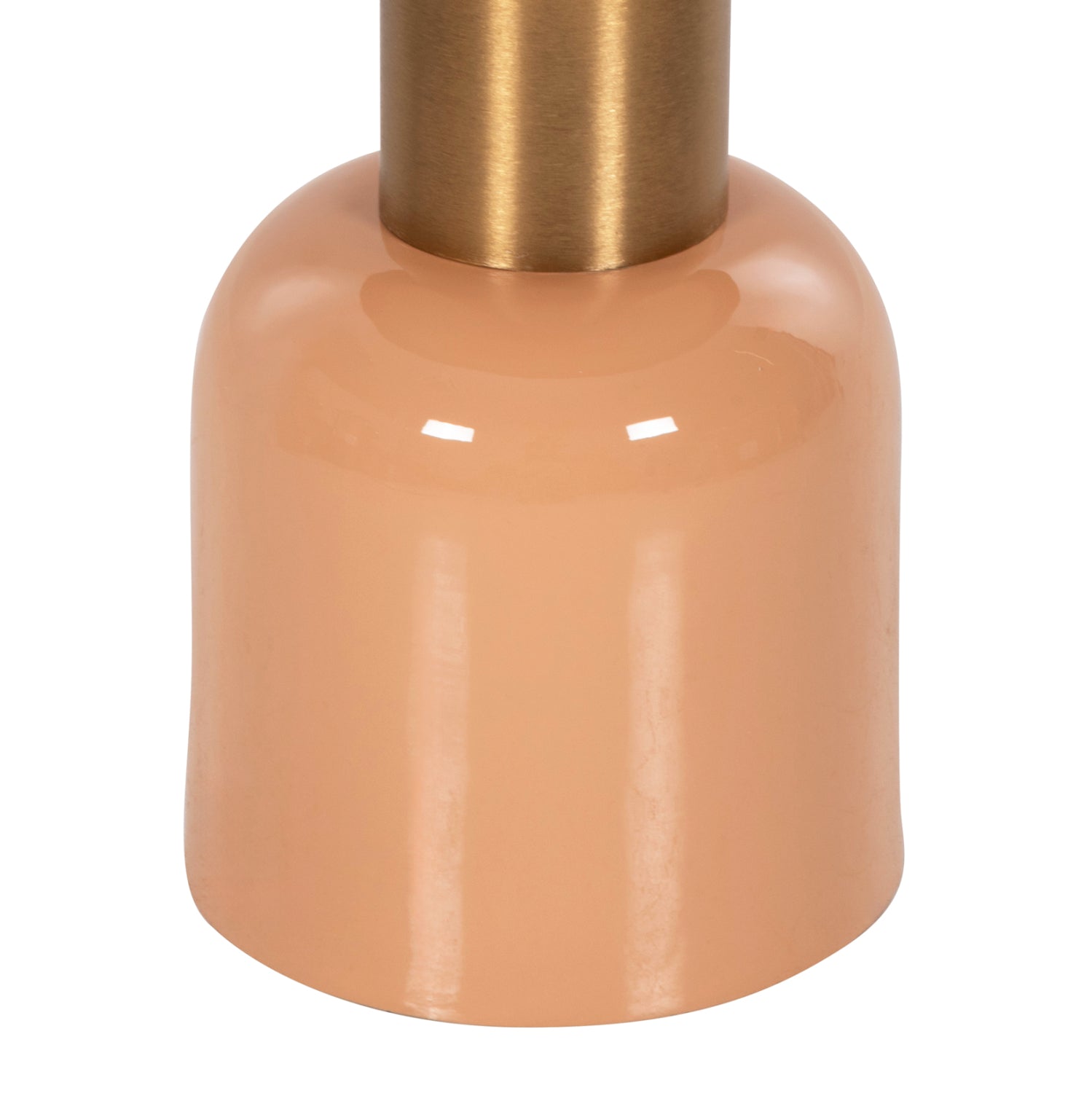 Странична маса ERODE Сьомга, Бежово, Златно Φ40.5x45.5см