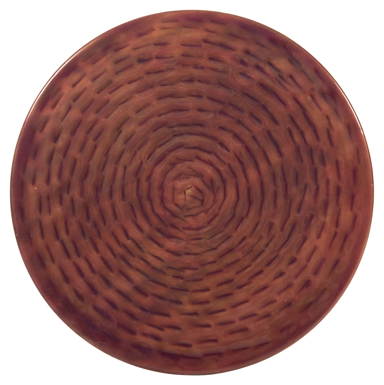 Странична маса BOMBAY метал меден цвят Φ25.5x51.5см