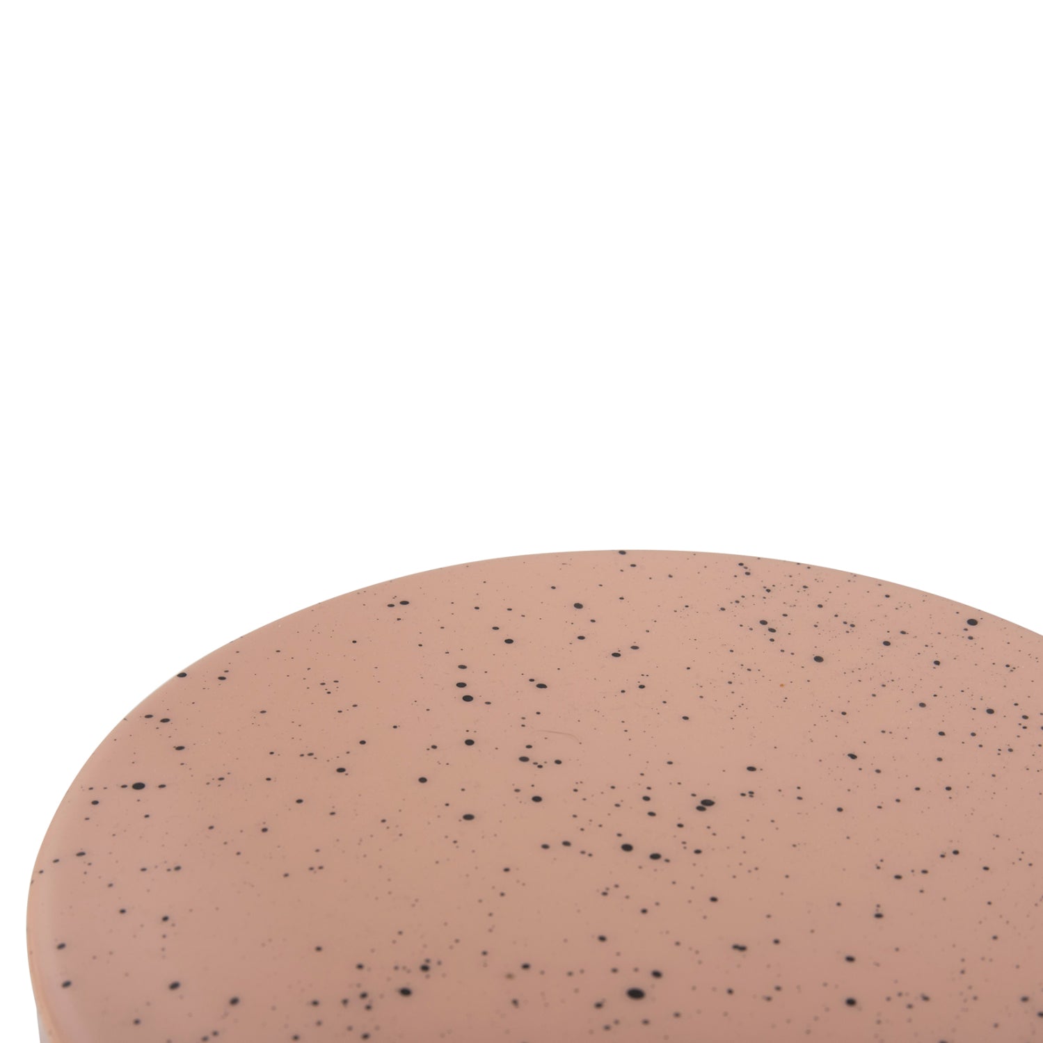 Помощната маса  BOMBAY цвят сьомга  Φ25.5x51см