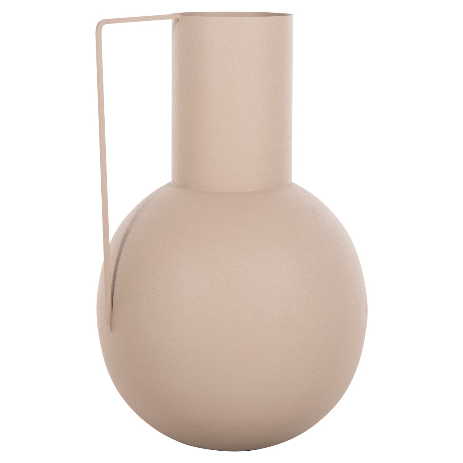 Декоративна ваза Флагон цвят екрю ф34