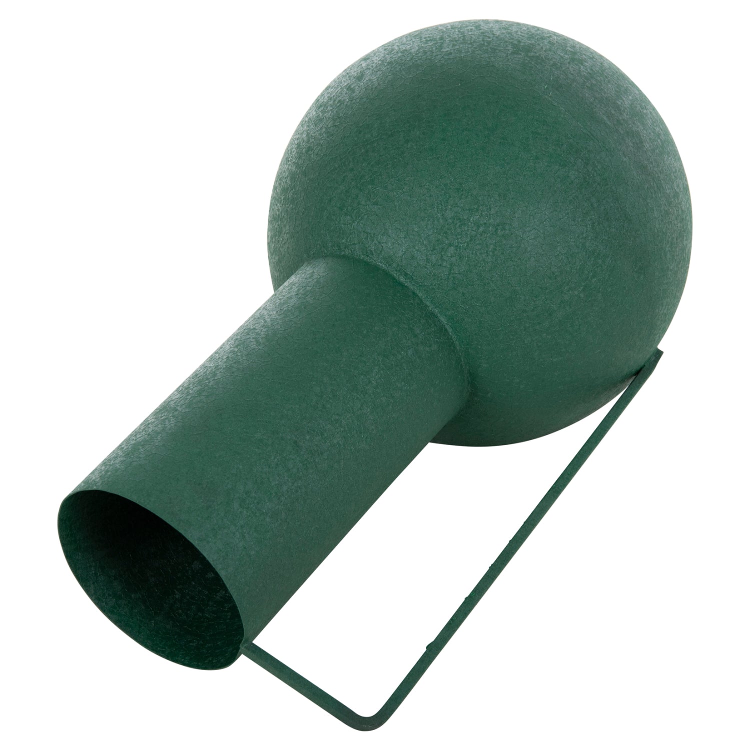 Декоративна ваза Флагон зелен цвят  Φ26x45