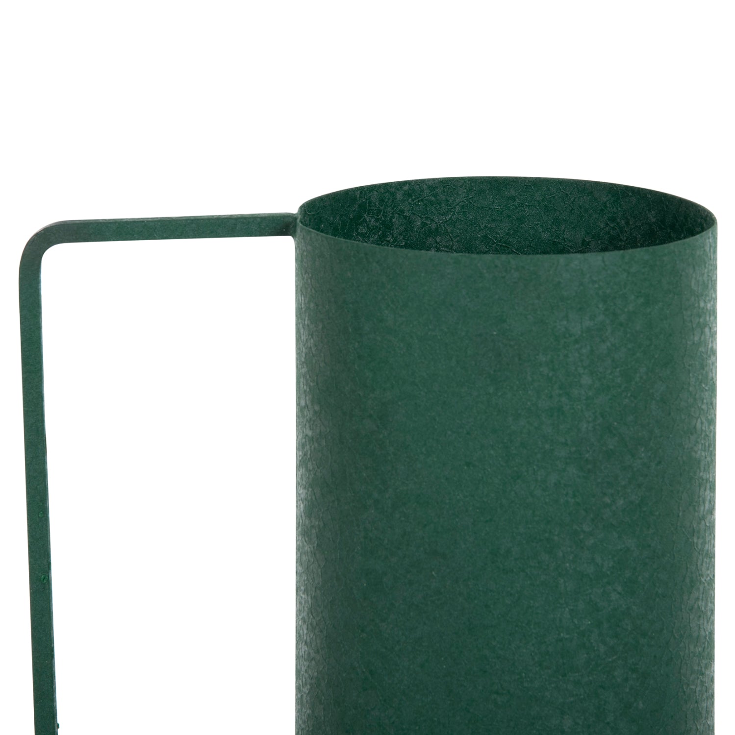 Декоративна ваза Флагон зелен цвят  Φ26x45