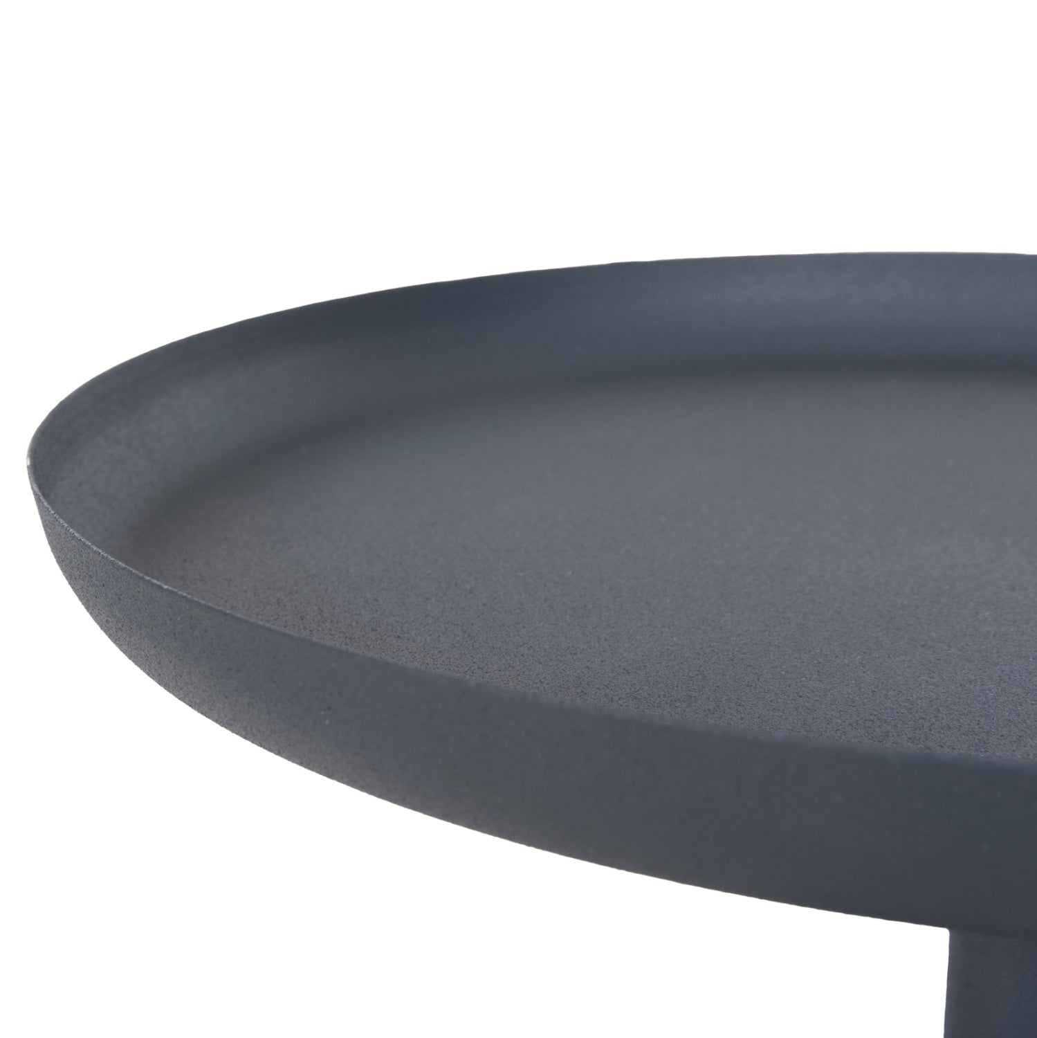 Странична маса  DELBEL тъмно син цвят Ф39.5x53.5 см