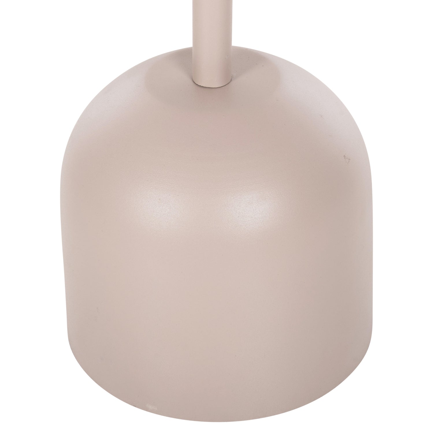 Кръгла помощна маса DELBEL  цвят екрю Ф45.5x58.5см