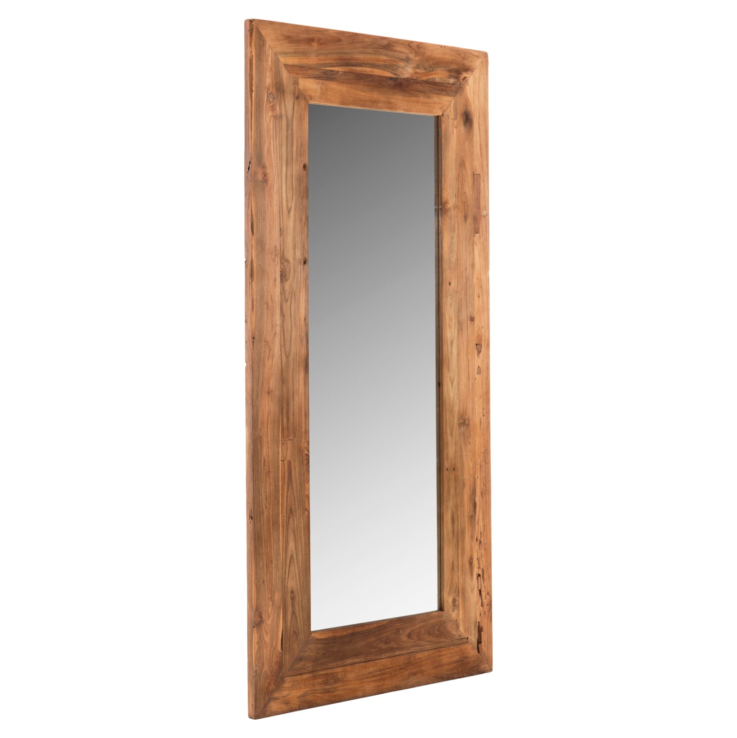 Огледало  YORKSHIRE -натурал тиково дърво 80x130см.