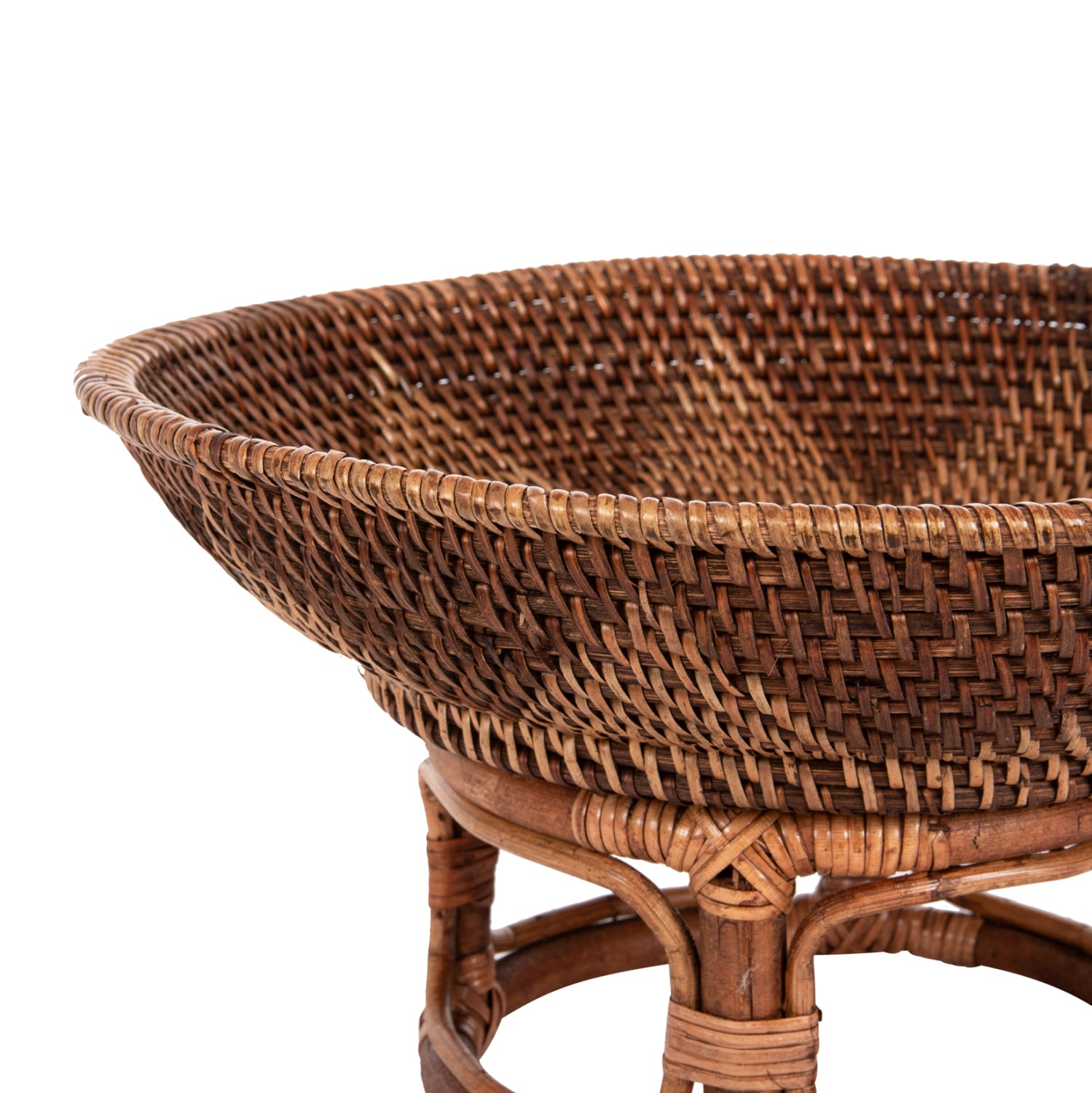 Дървена купа натурал Φ35x18