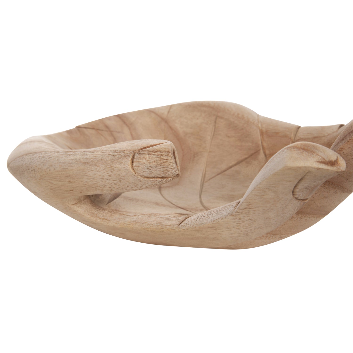 Декоративна дръжка за настол КГ4278r масивна дървесина албасия в натурален цвят 30x20x10см