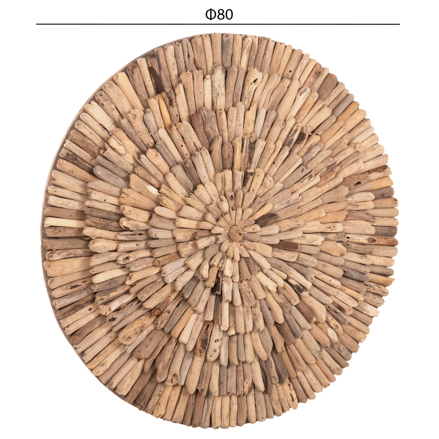 Декорация за стена CHIIKI  φ80 -натурал