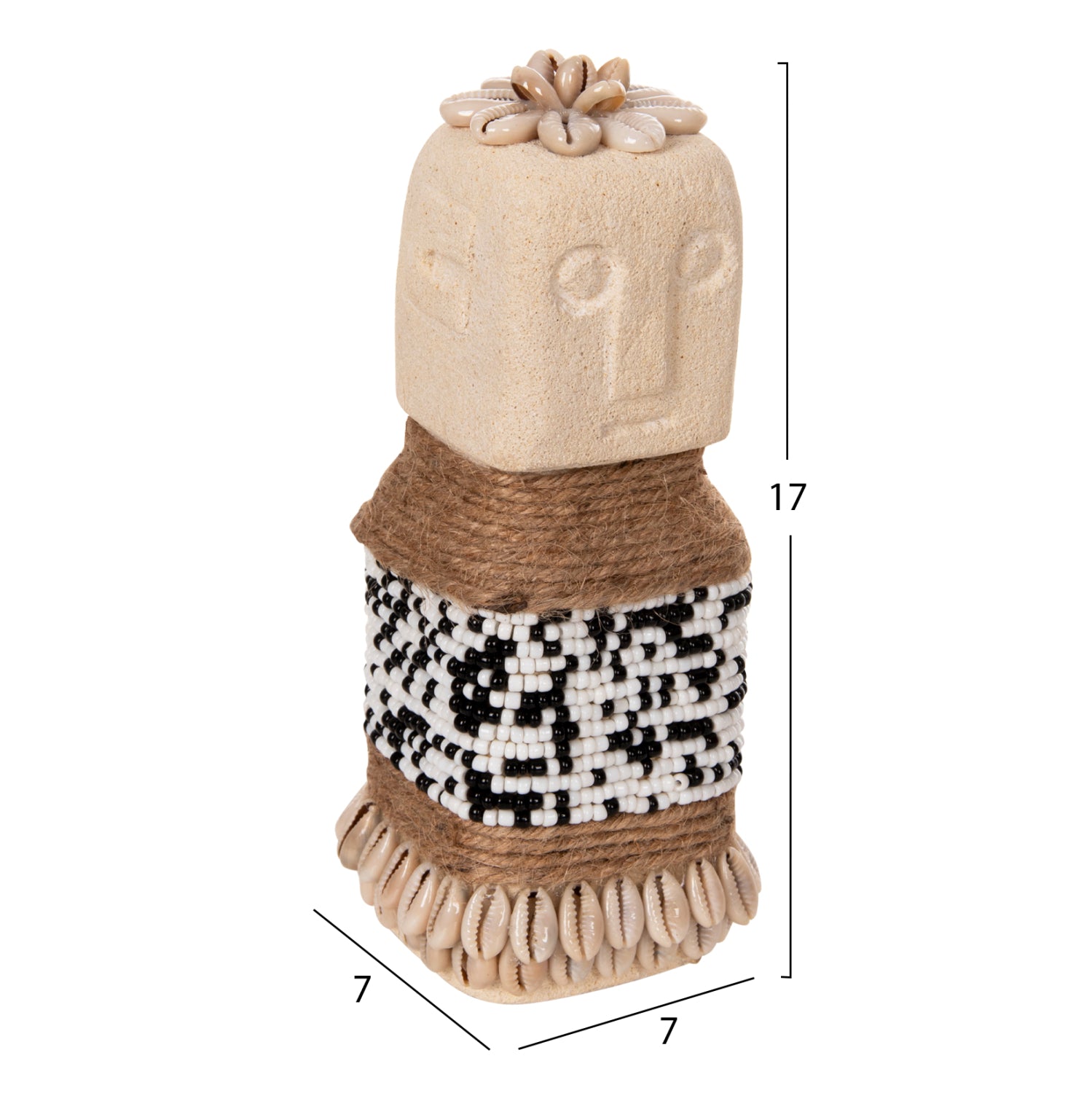 Декоративна статуетка  PARAS 7x7x17