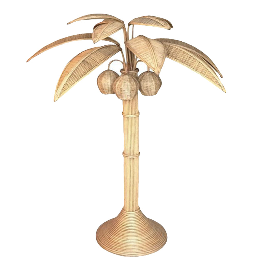 Декоративна палма от натурален ратан 255см
