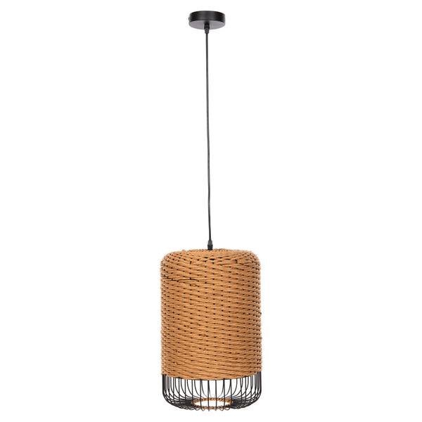 Таванна лампа 4340 бежов-черен цвят Φ26x40-120Всм