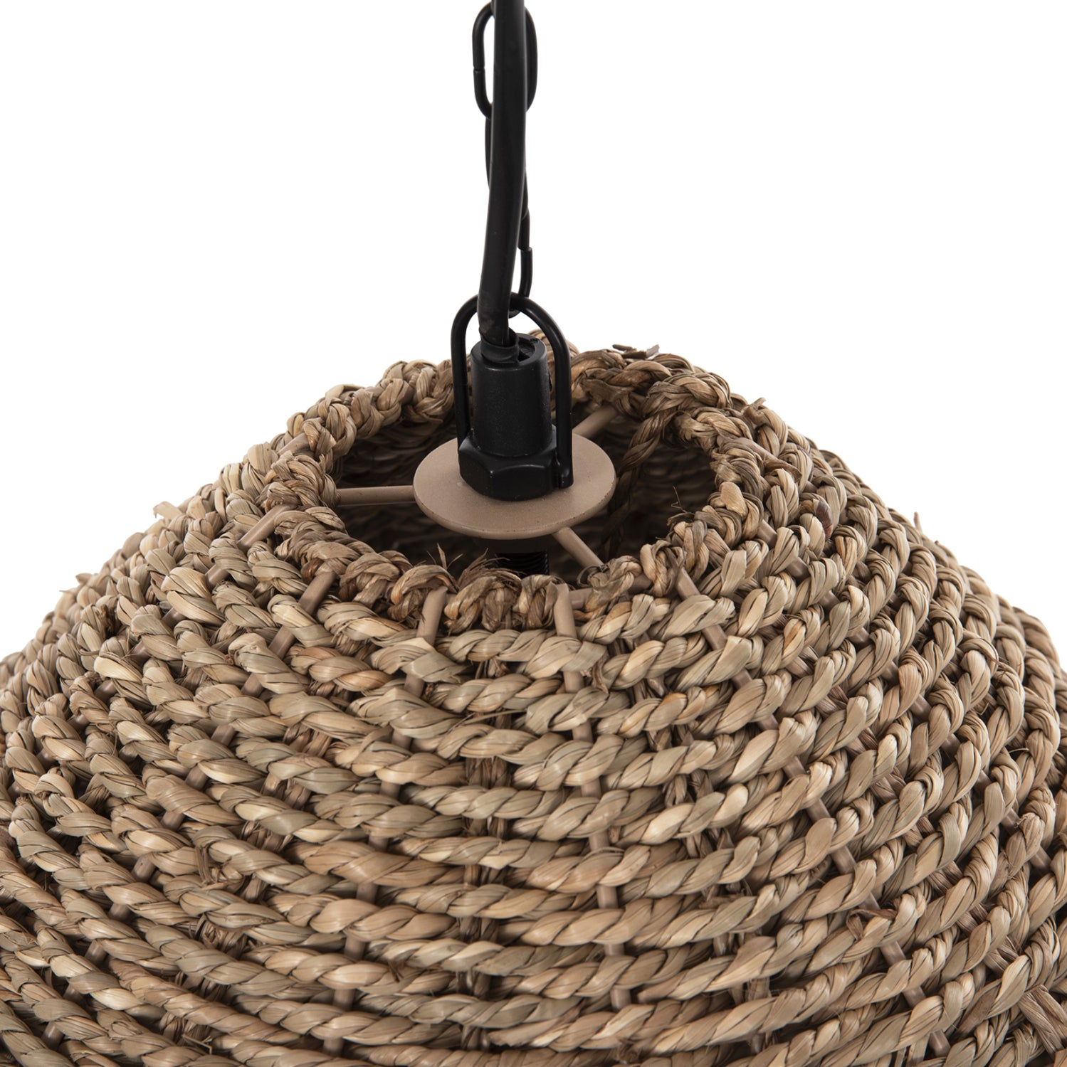 Таванна лампа 4348 естествен цвят Φ54x56-140см