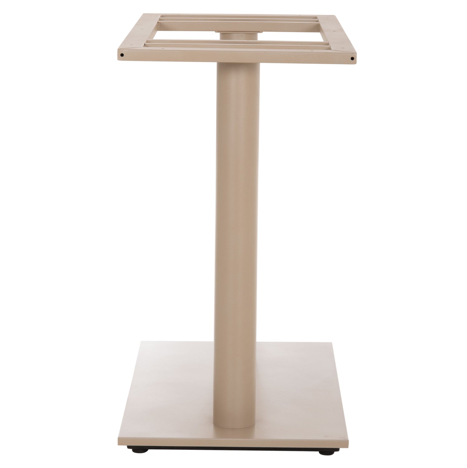 Основа двойна за маса-435.25 размери 40/80/72см  цвят капучино