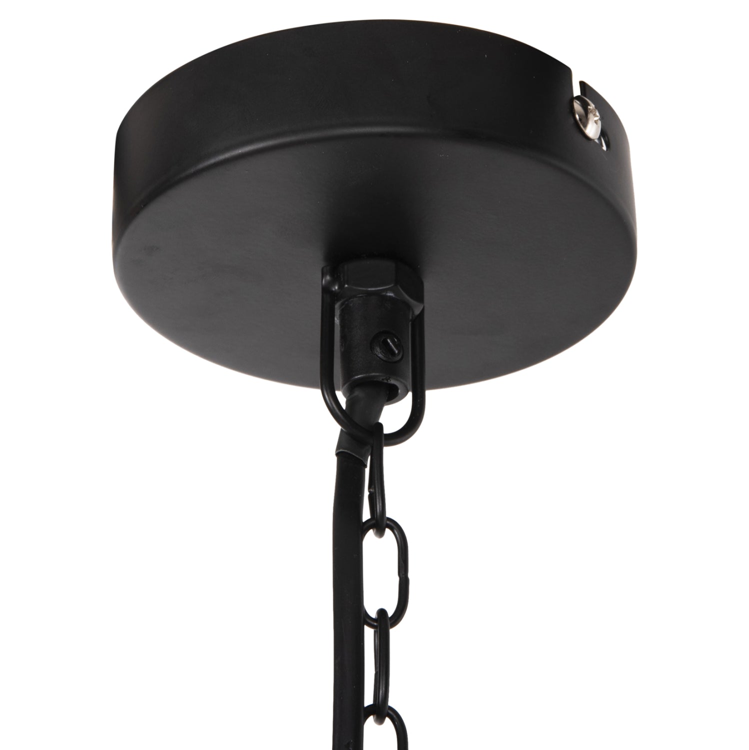 Таванна лампа 4354 естествен-черен цвят   Φ54x42-145Всм