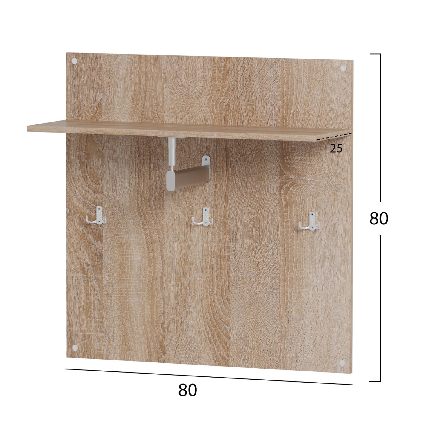 Закачалка с рафт цвят сонама 80x80x25