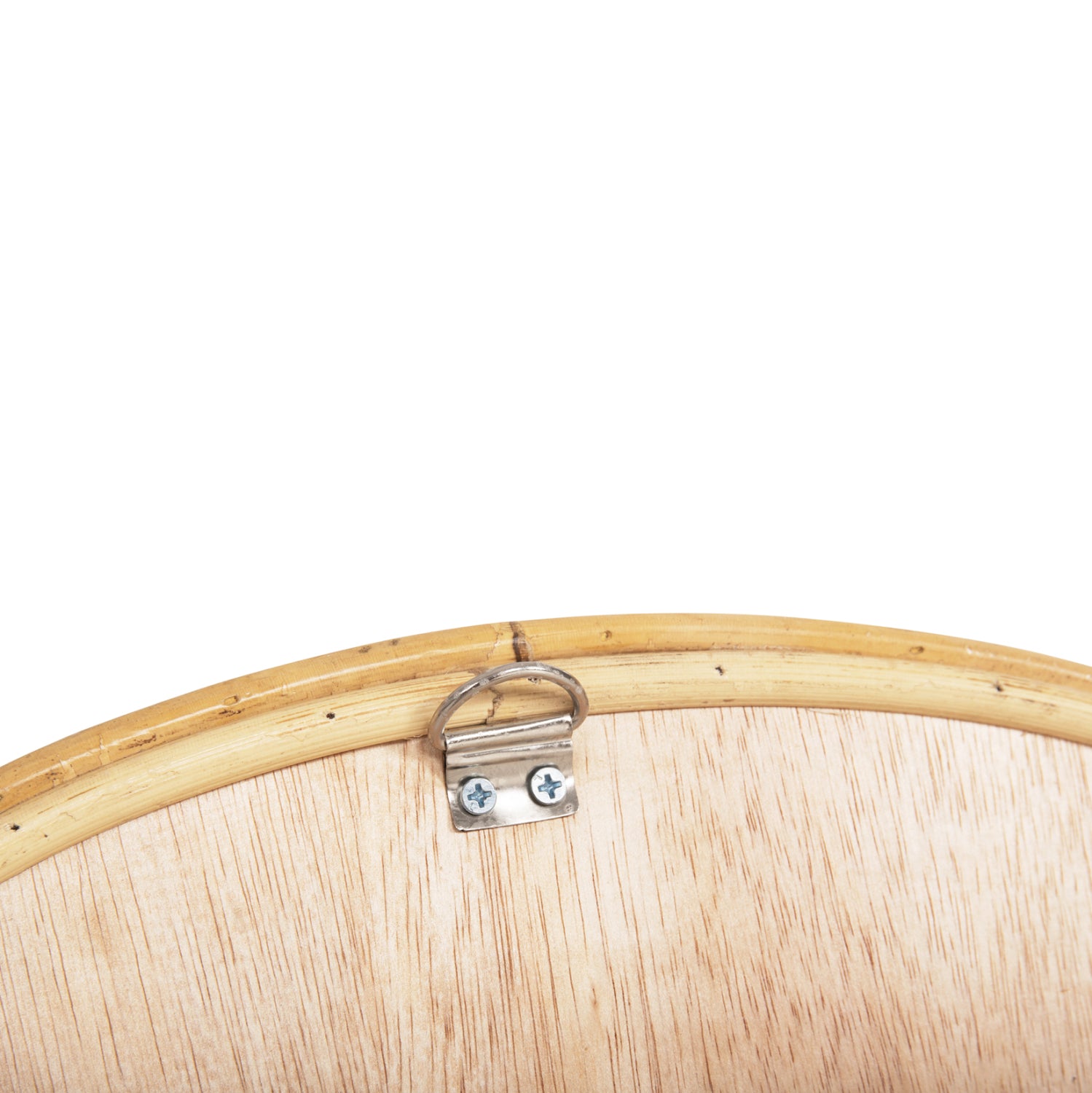 Огледало за стена reflect, натурален ратан, 61x5x80 см