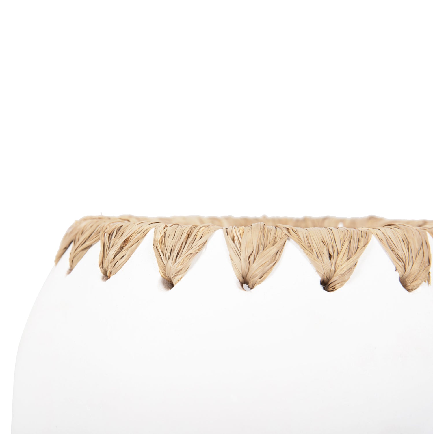 Ваза керамика цвят черен-натурал Φ21Χ32