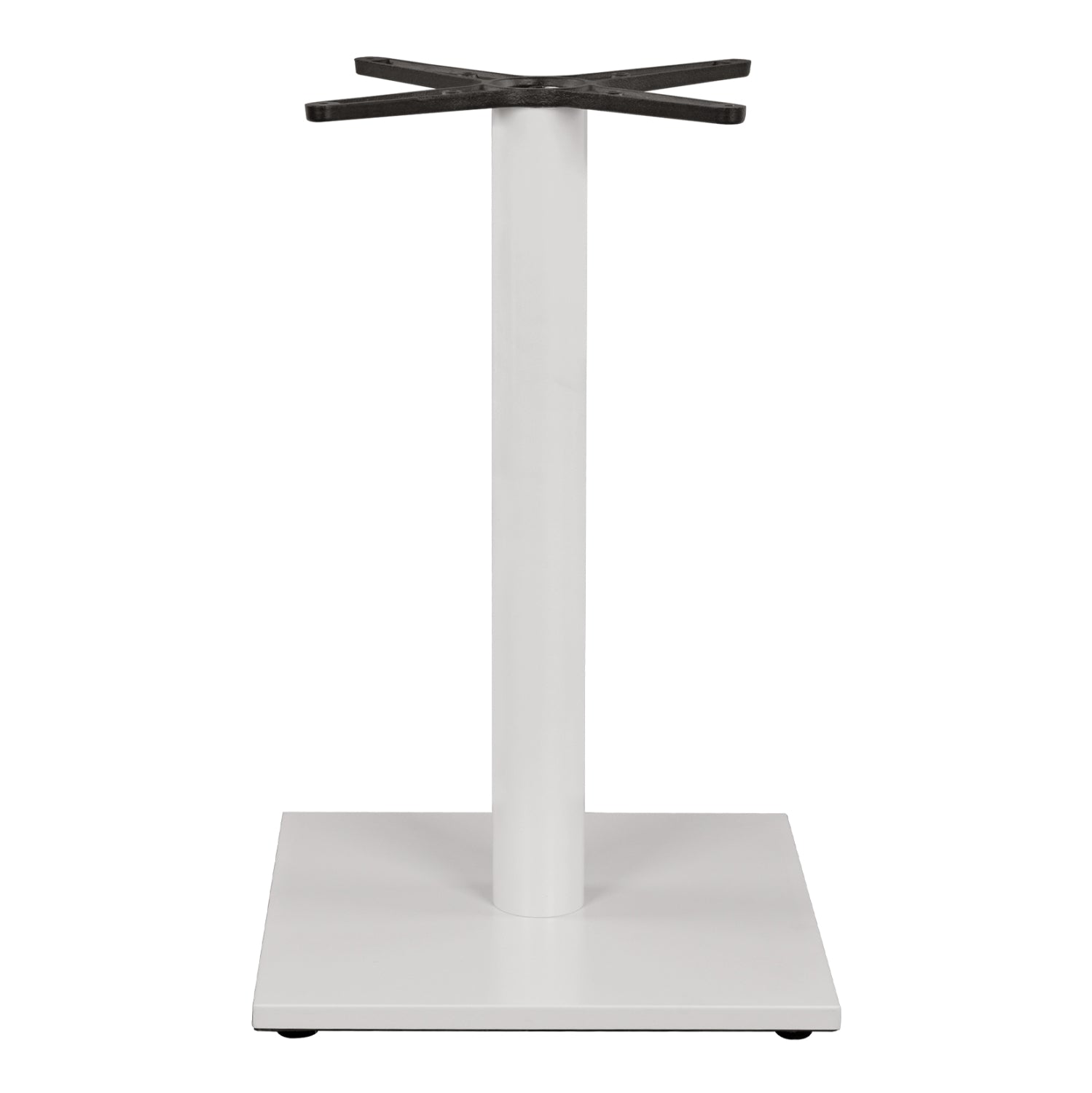 Основа за маса 438 метална бял цвят 45X45X70см с регулатори