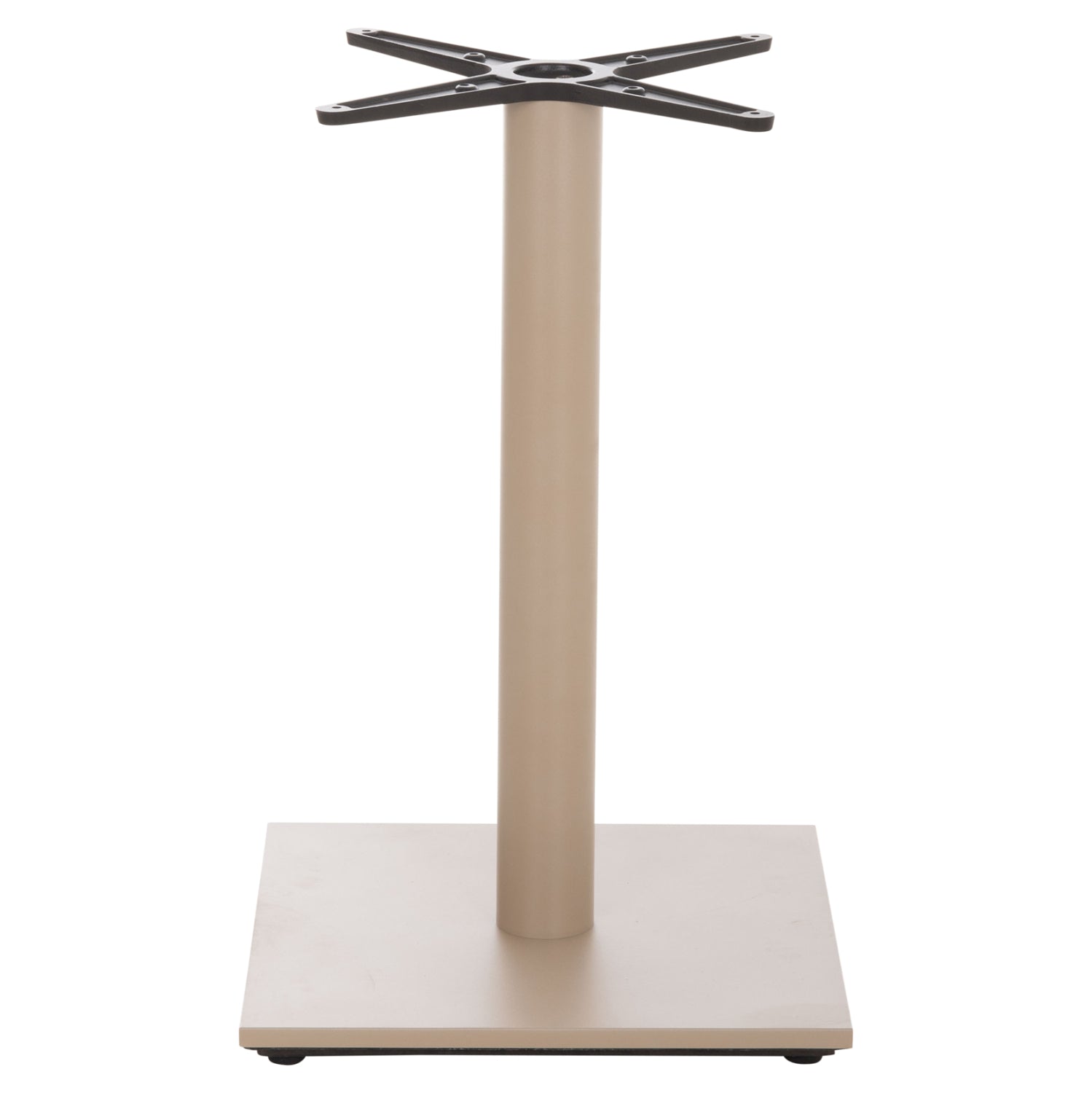 Основа за маса 438.25/  метална- капучино с регулатори 46х46х71см.