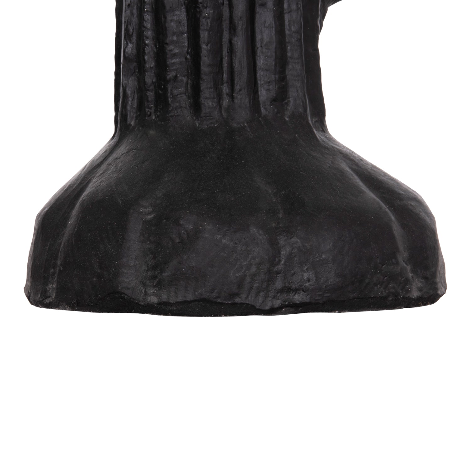 Декоративен подов кактус гипс в черно 63x37x150см