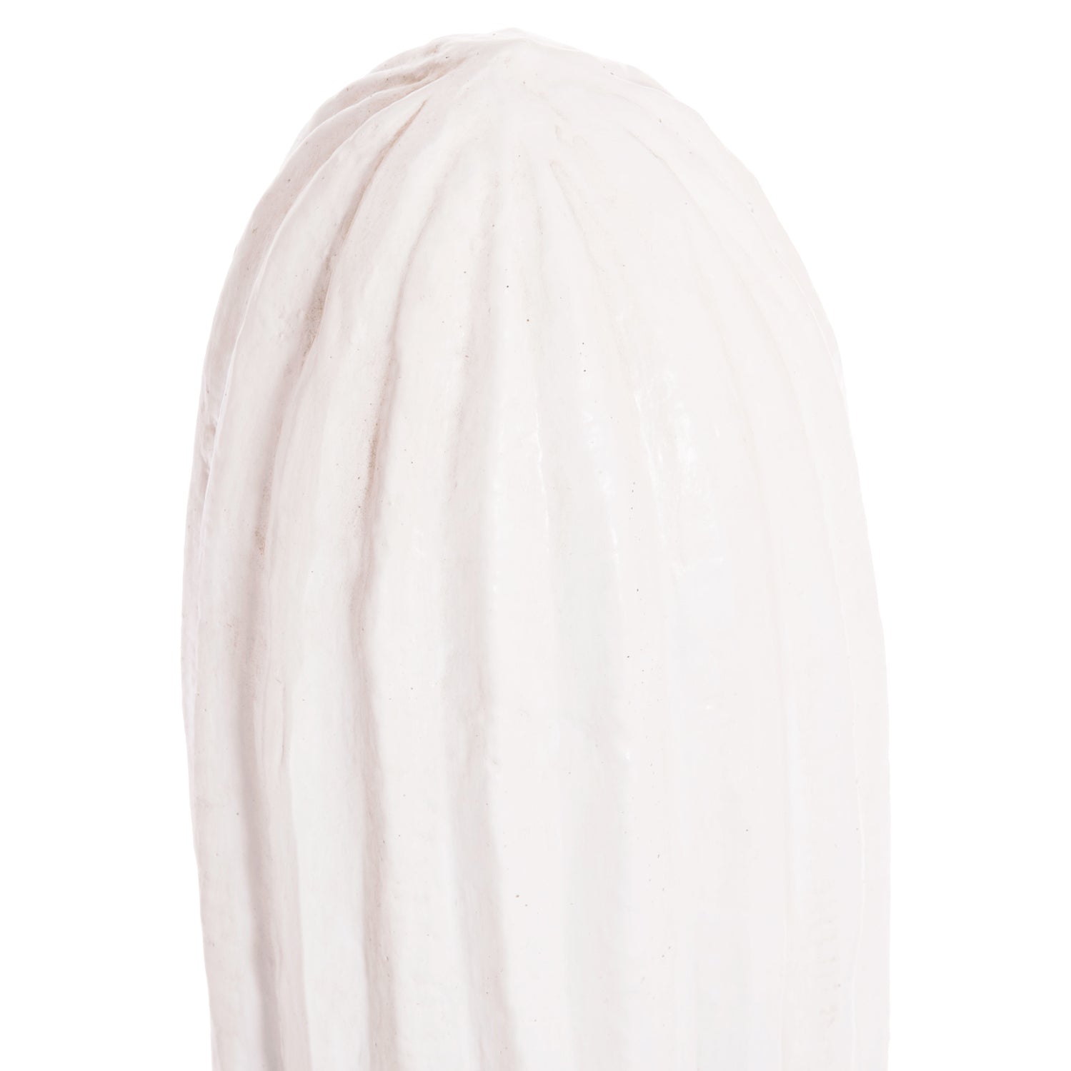 Декоративен подов кактус гипс в бяло 54x34x103см