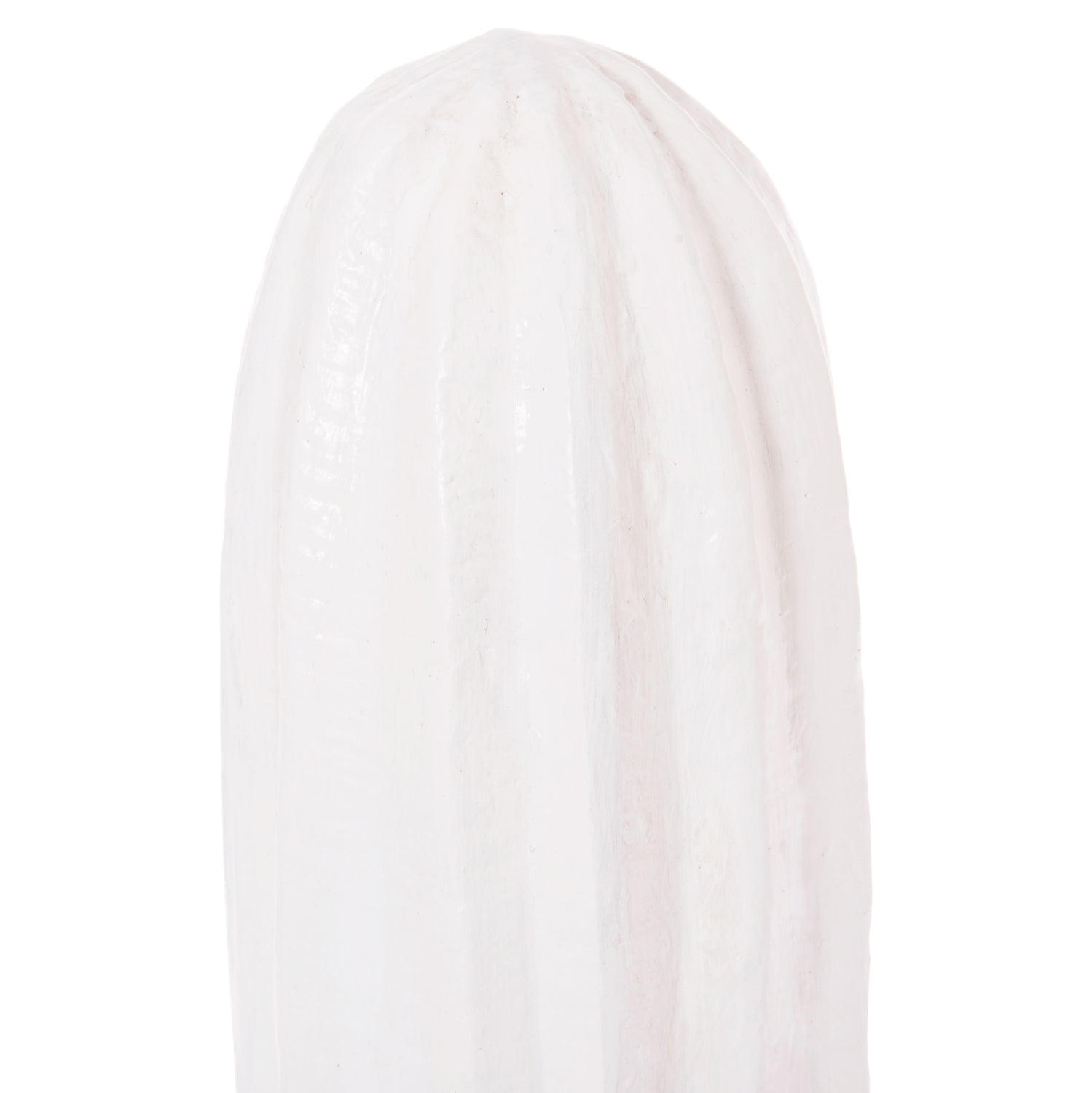 Декоративен подов кактус гипс в бяло 42x30x74см