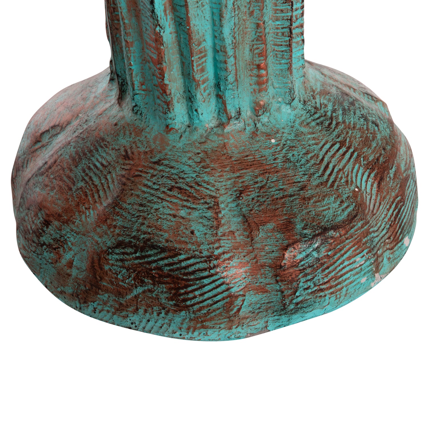 Декоративен подов кактусов гипс в тюркоазен цвят 63x37x150см