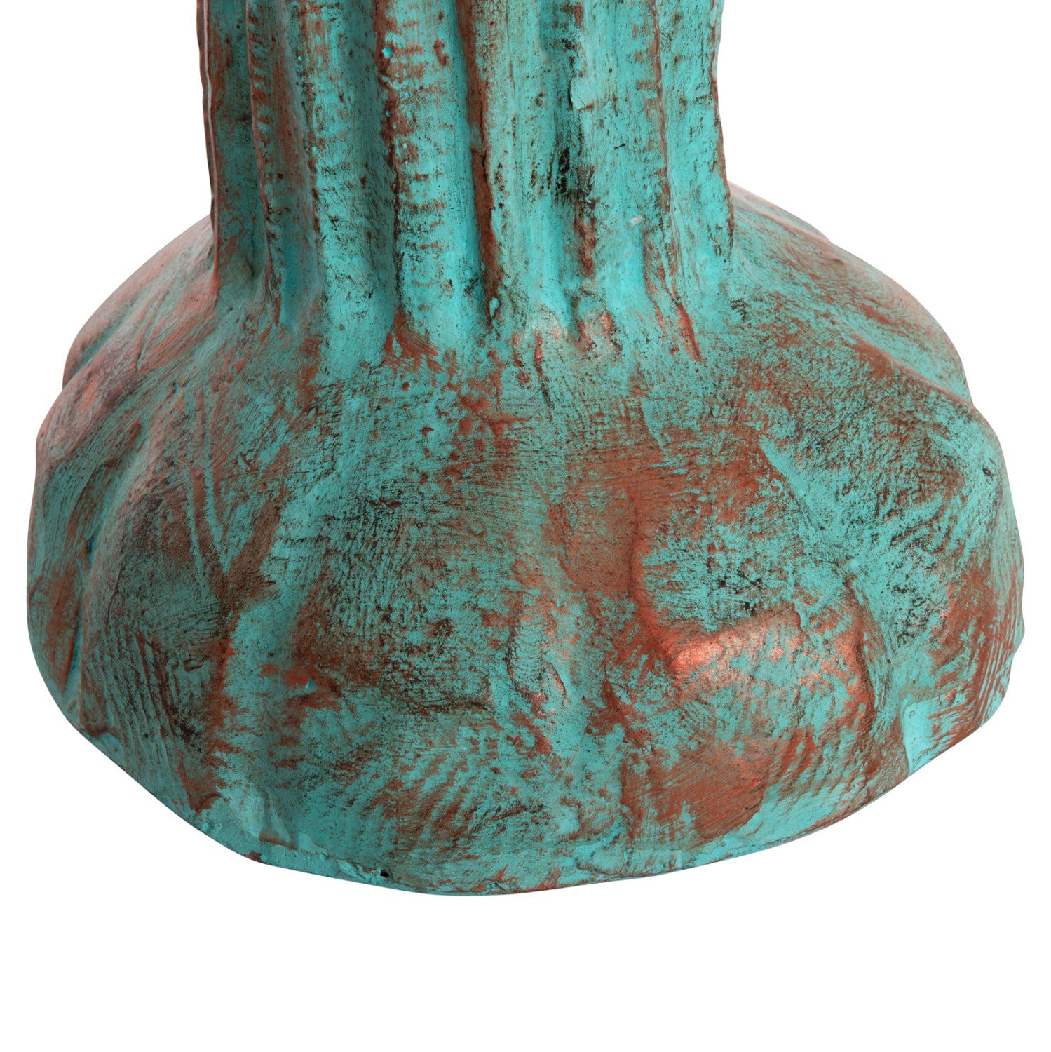 Декоративен подов кактусов гипс в тюркоазен цвят 54x34x103см