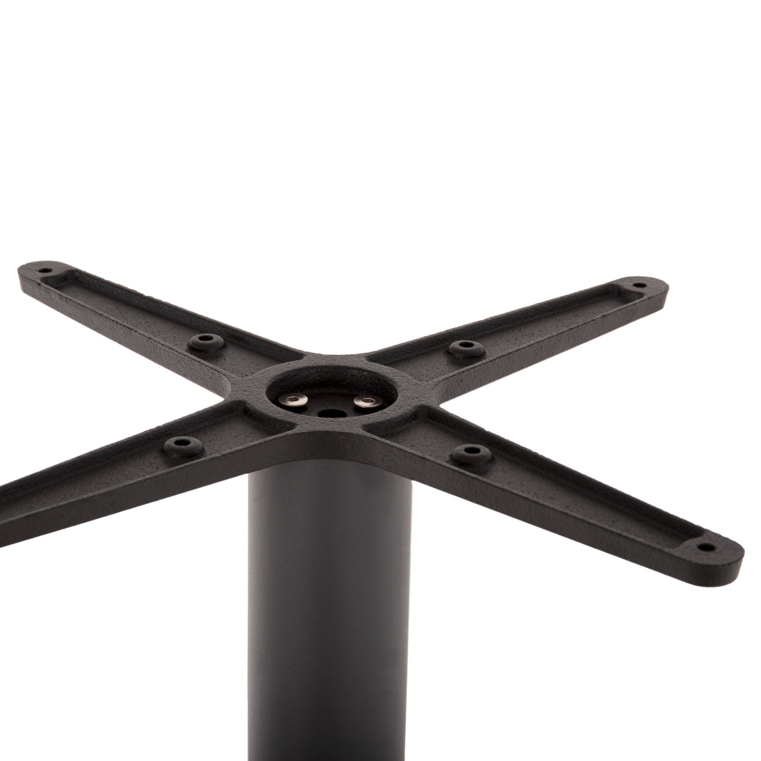 Основа за бар маса 439.20/метална, сив мат 45x45x107 см с регулатори