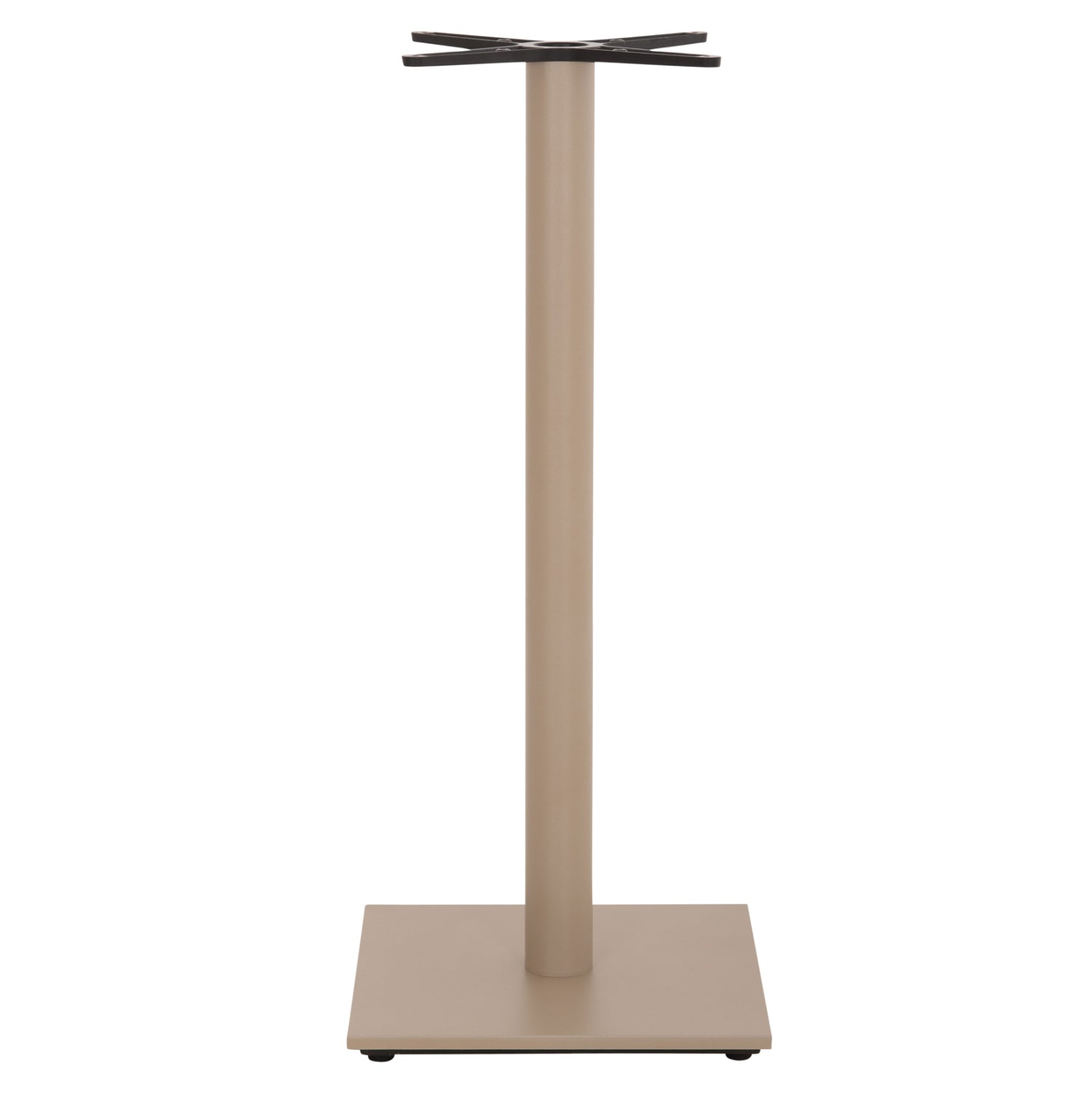 Основа за бар маса 439.25/ метална капучино с регулатори 46x46x107.5см.