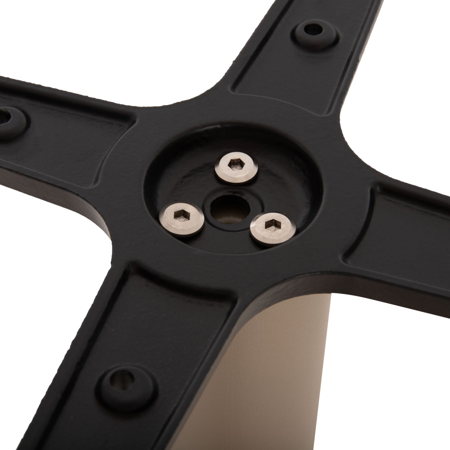 Основа за бар маса 439.25/ метална капучино с регулатори 46x46x107.5см.