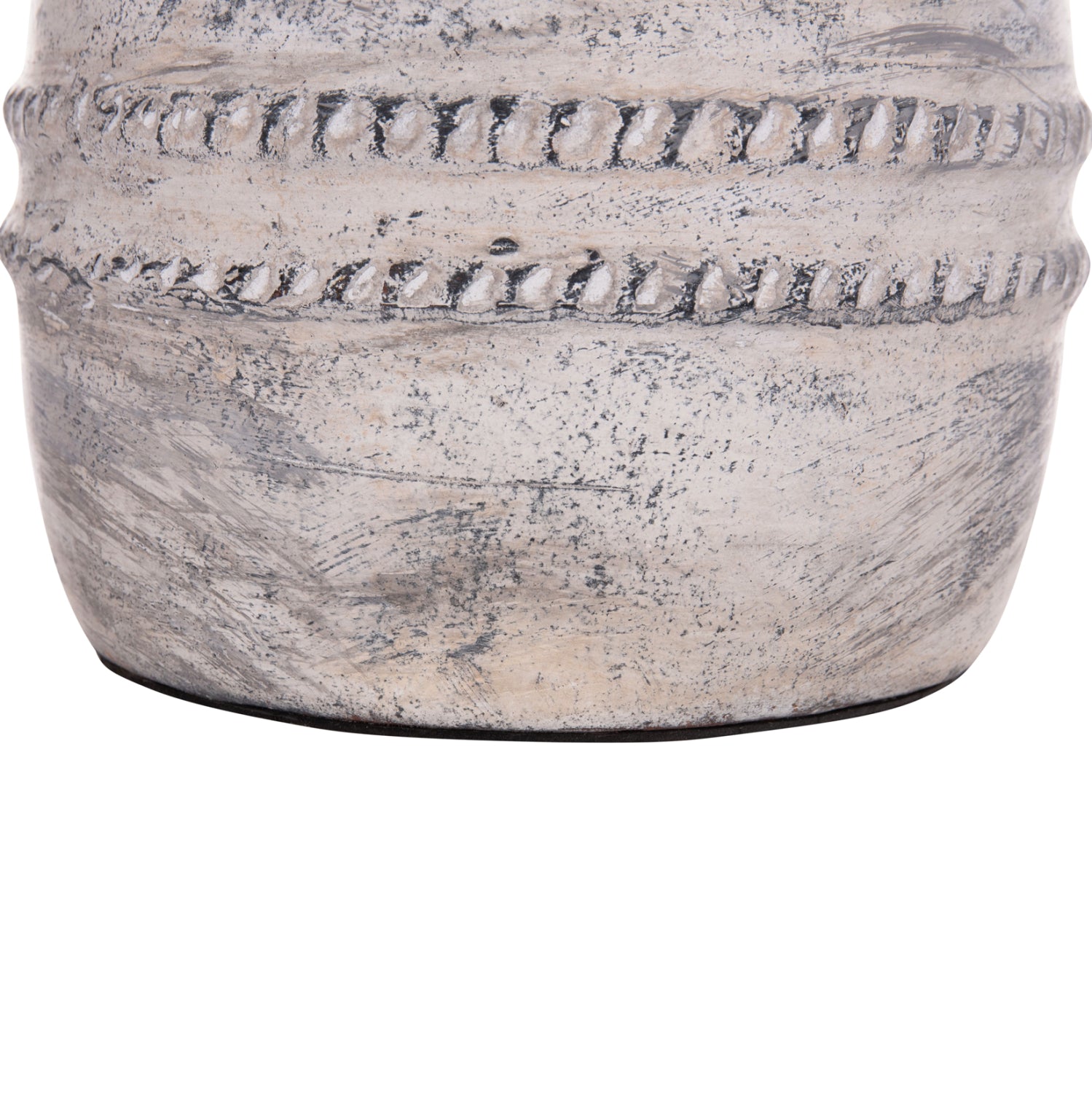 Декоративна ваза  Vermo теракота в светло сиво φ21x25hcm