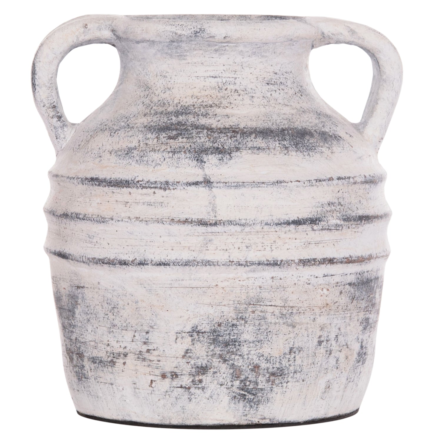 Декоративна ваза  Vermo теракота в светло сиво φ21x22hсм