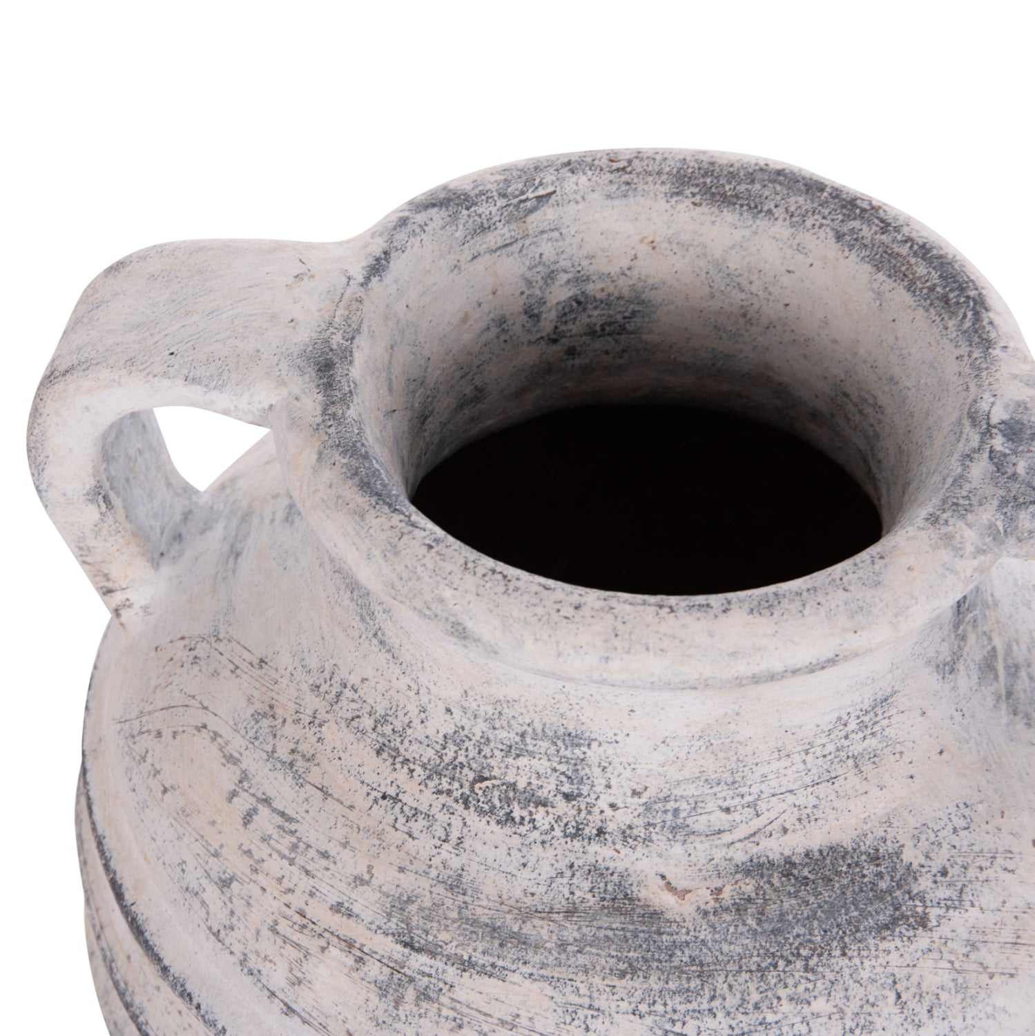 Декоративна ваза  Vermo теракота в светло сиво φ21x22hсм