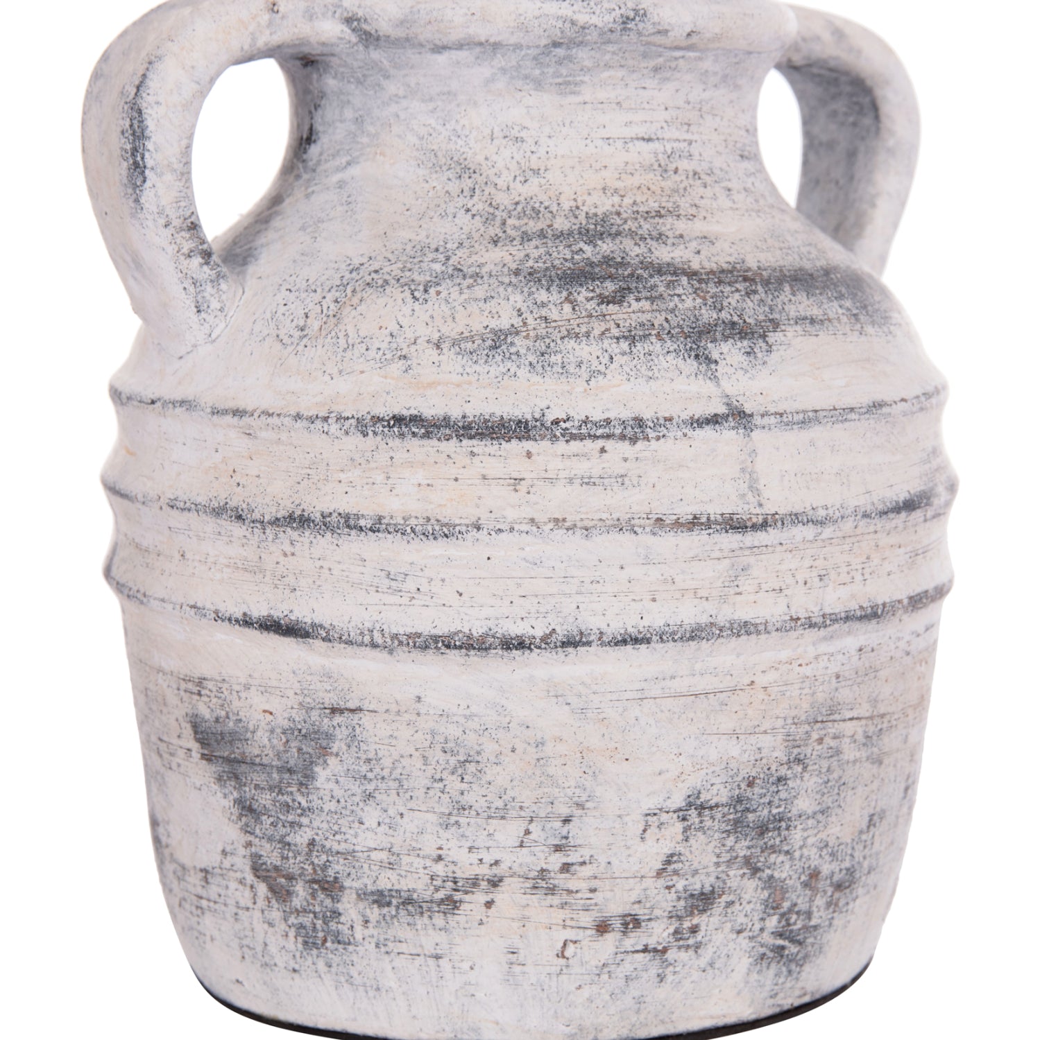 Декоративна ваза  Vermo теракота в светло сиво φ21x22hсм