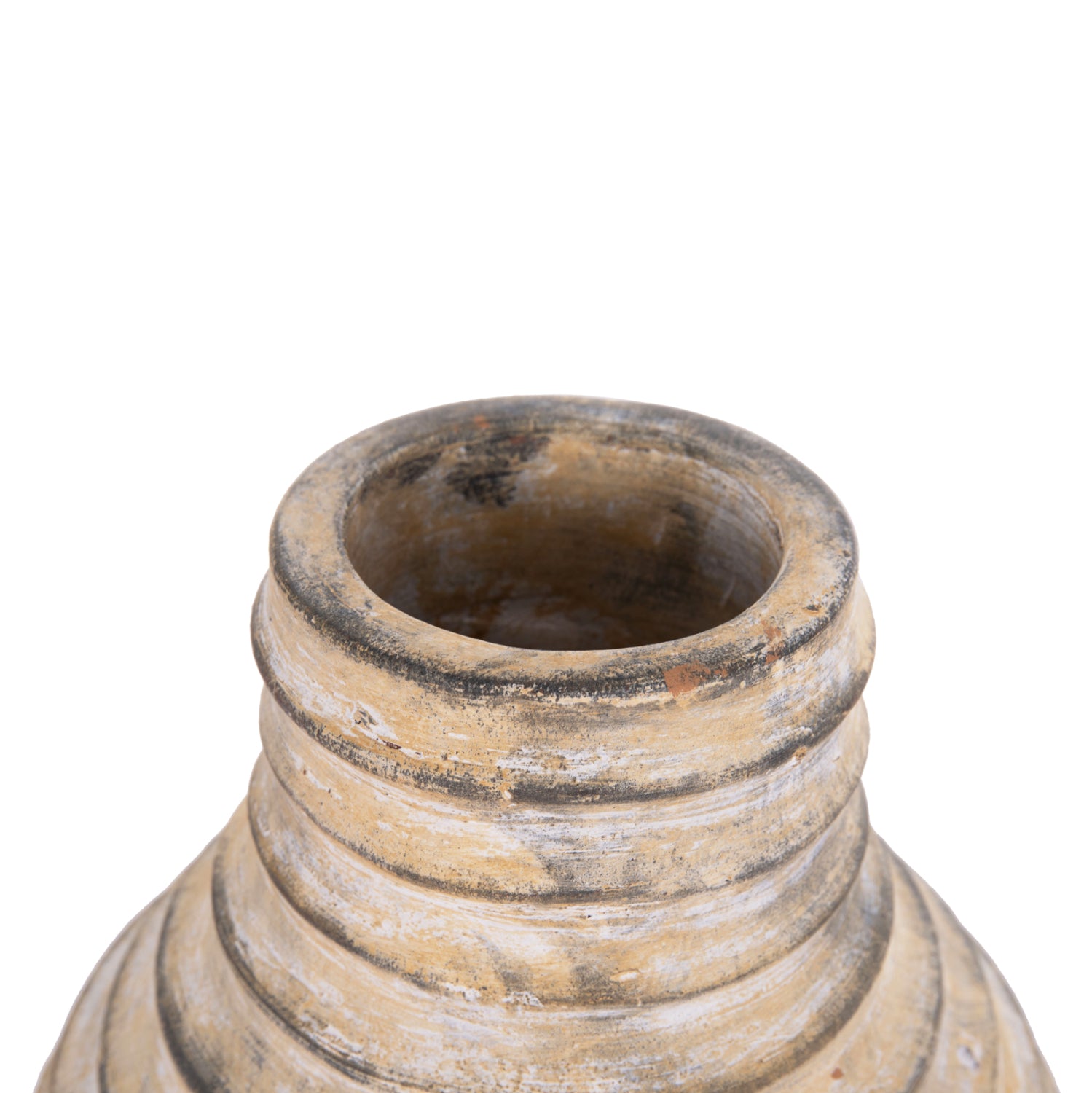 Декоративна ваза Vermo теракота в бежово φ27x30см