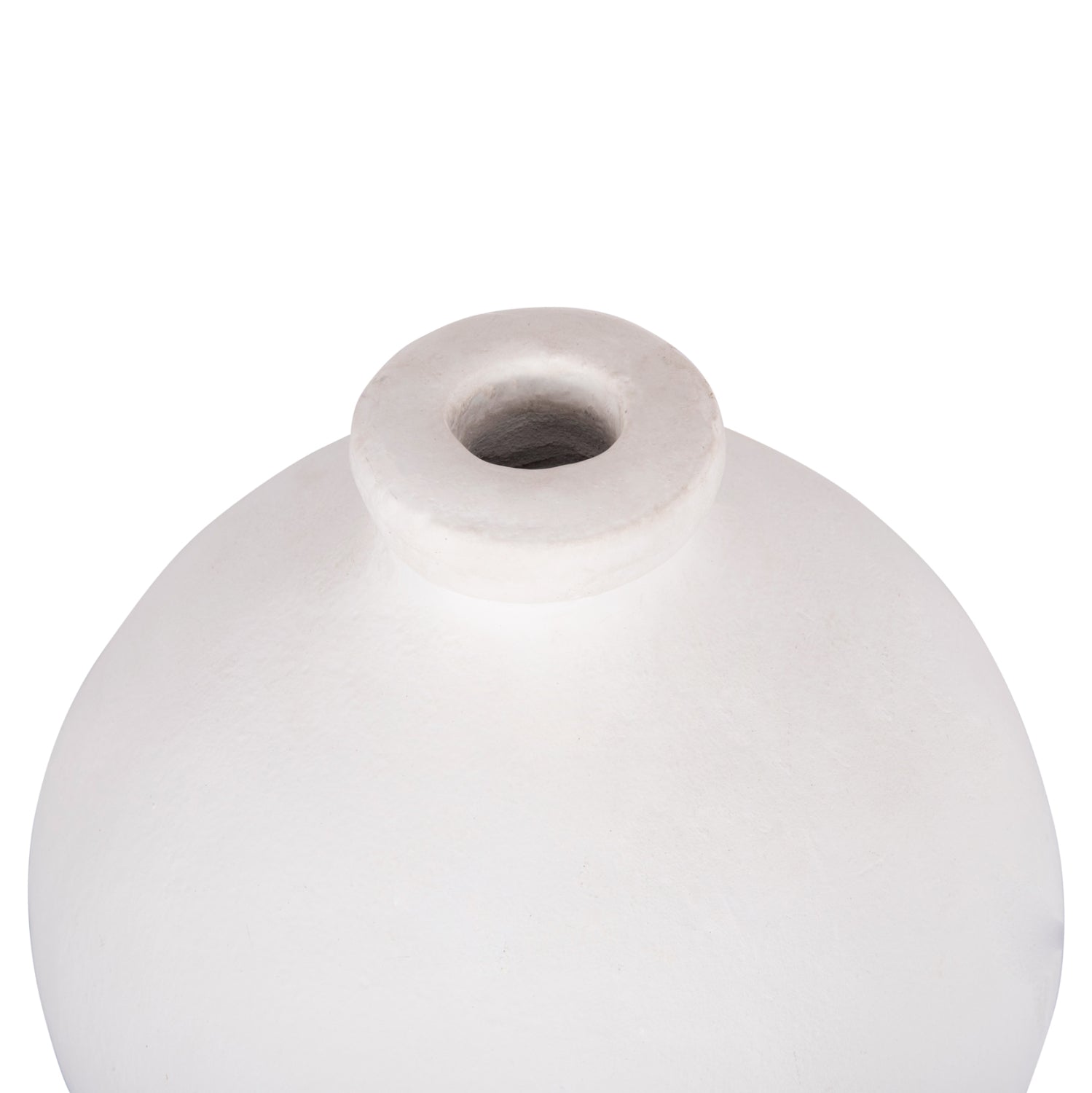 Ваза CLAYVON бял цвят 18x18x20