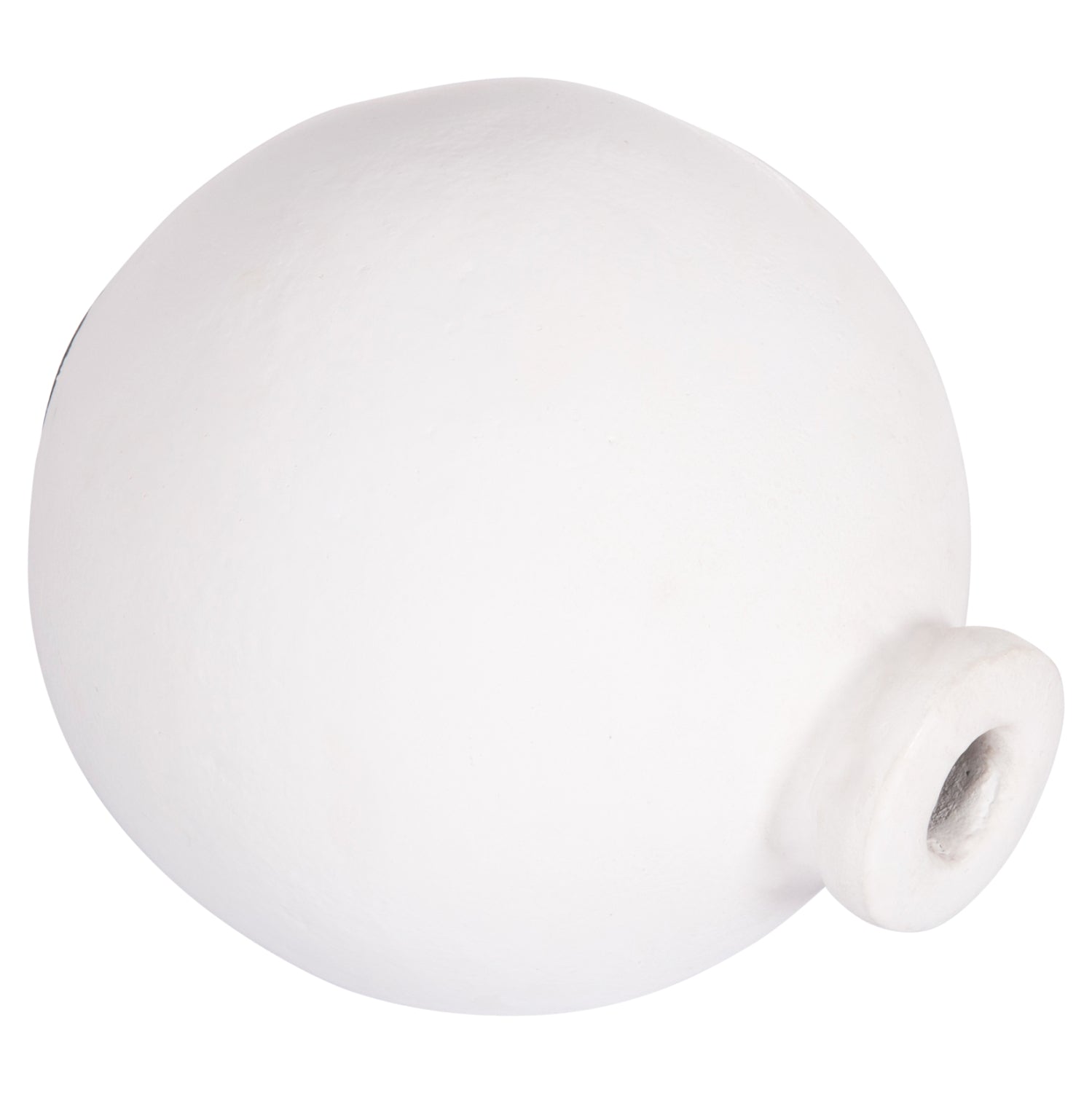 Ваза CLAYVON бял цвят 18x18x20