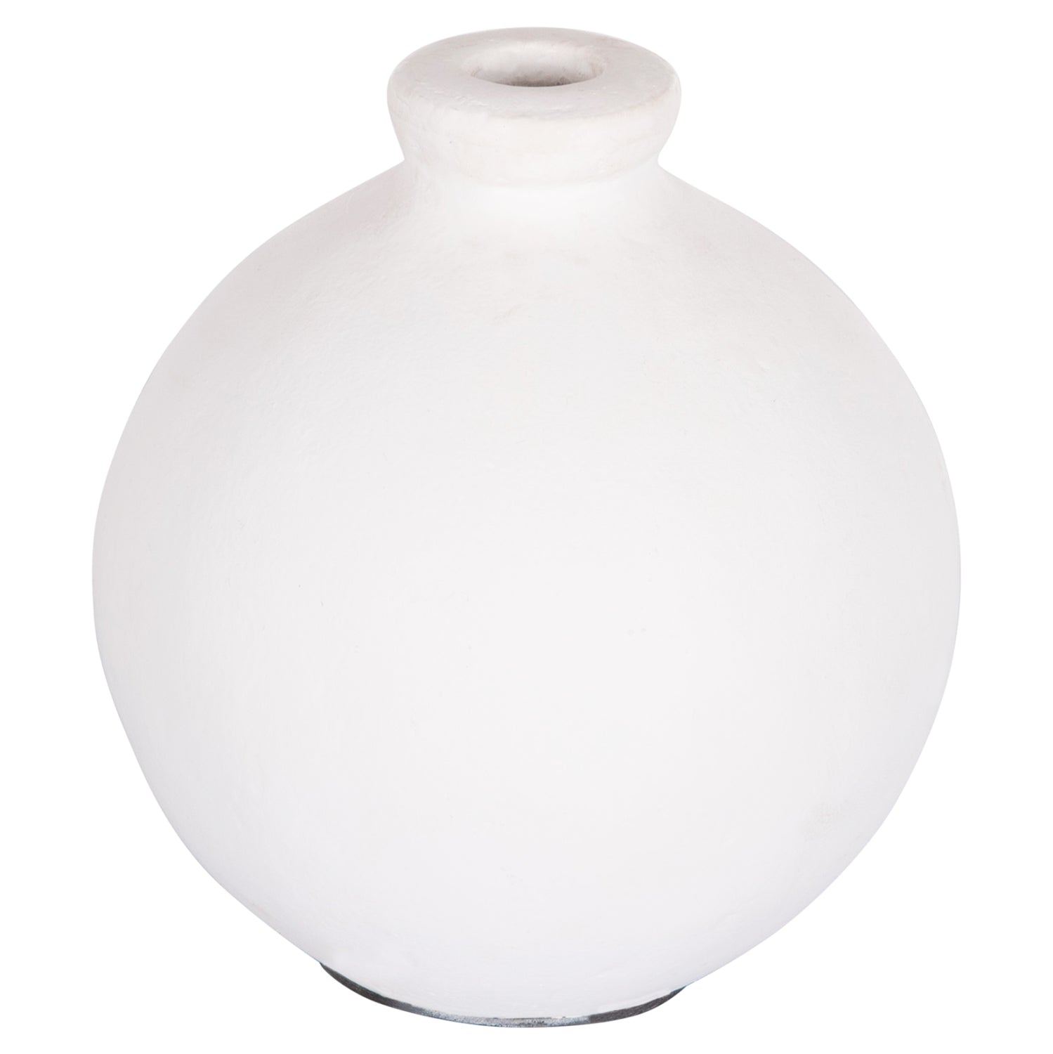 Ваза CLAYVON бял цвят 18x18x20