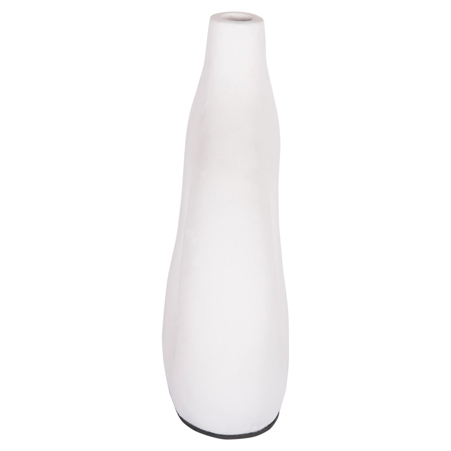 Ваза CLAYVON бял цвят 23,5x8x24,5