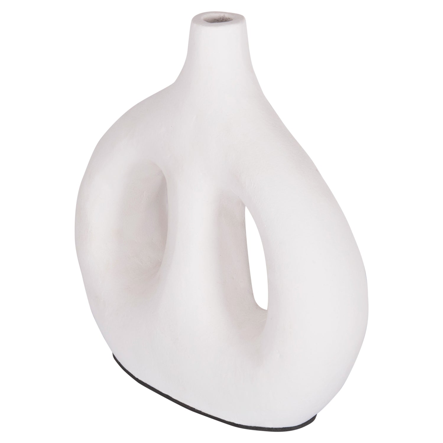 Ваза CLAYVON бял цвят 23,5x8x24,5