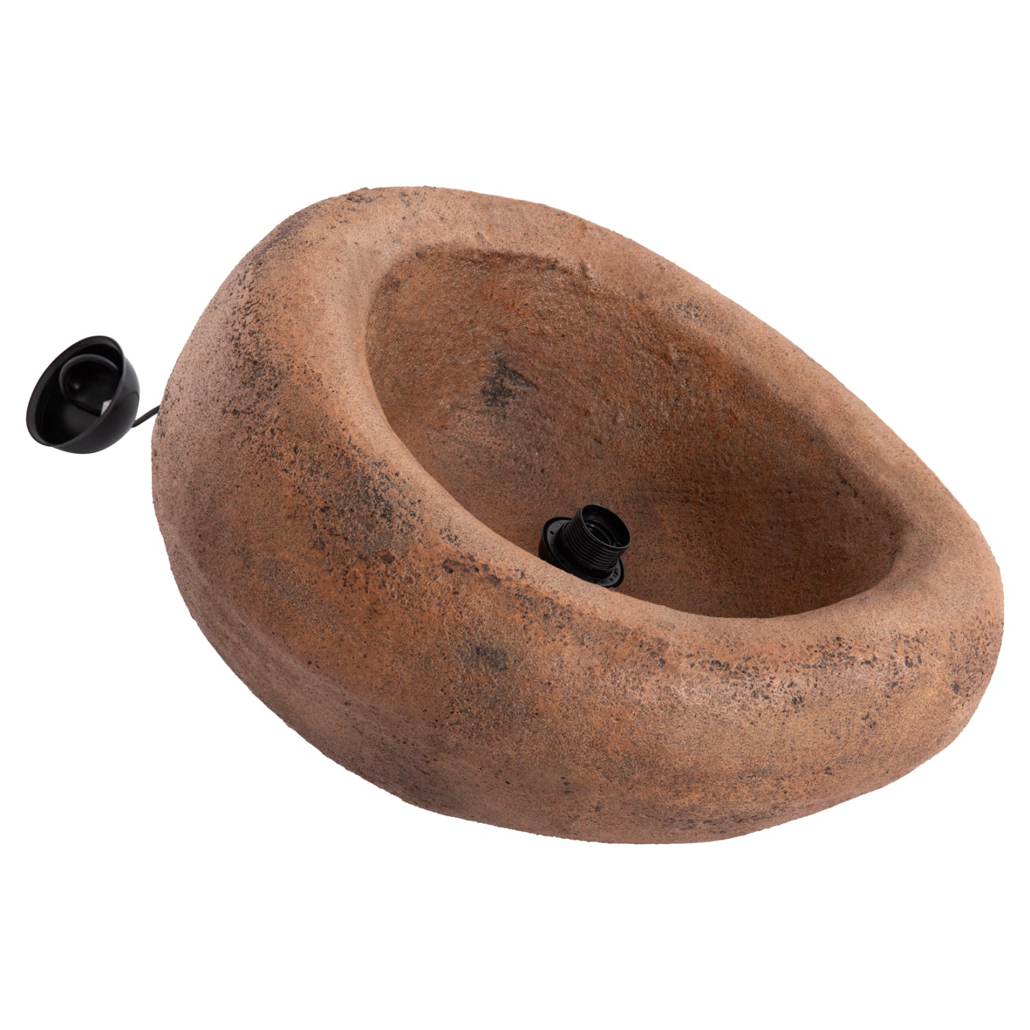 Таванен аптор с камъчен вид, камъчен (m) тъмно бежов 56x31x31см.