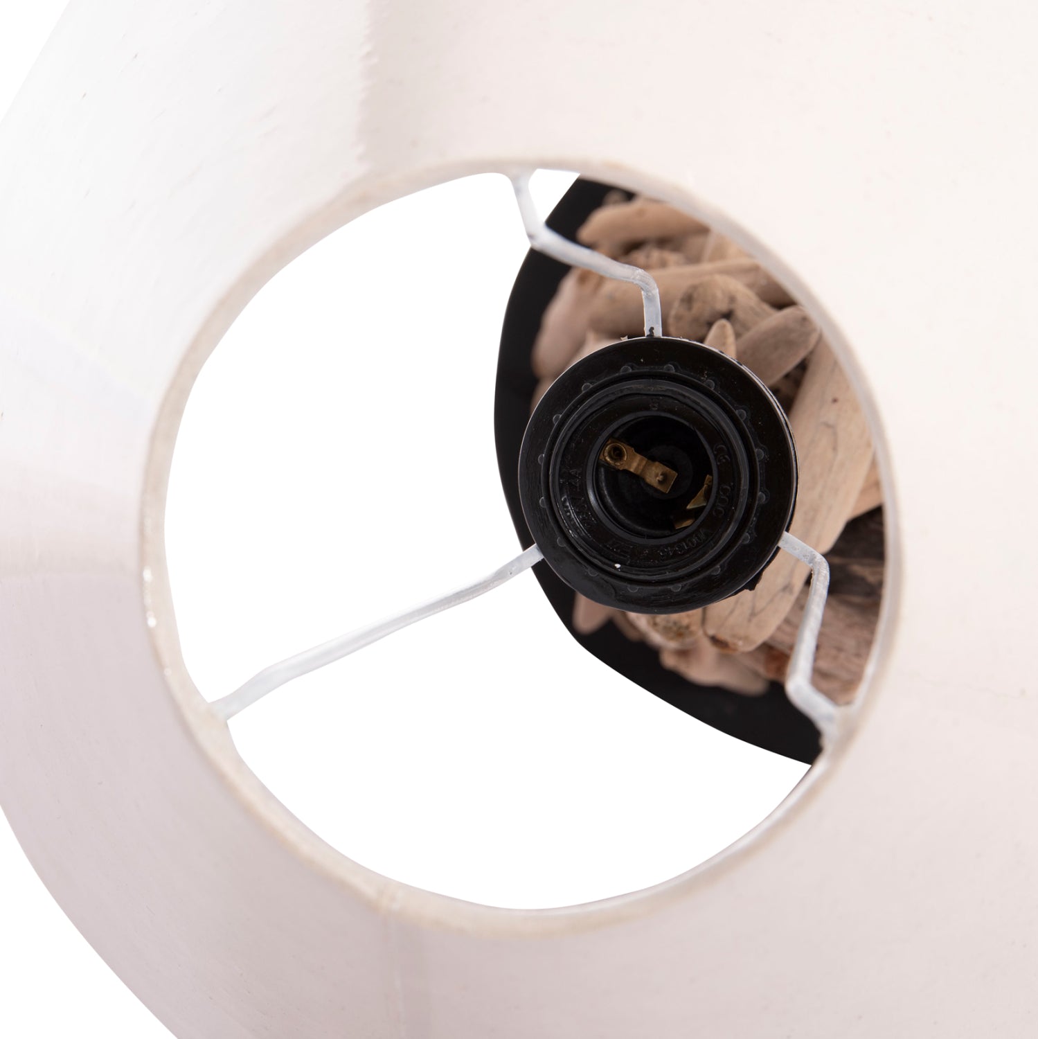 Настолна лампа TWIGGY бял-естествен цвят  Φ35x61Hсм