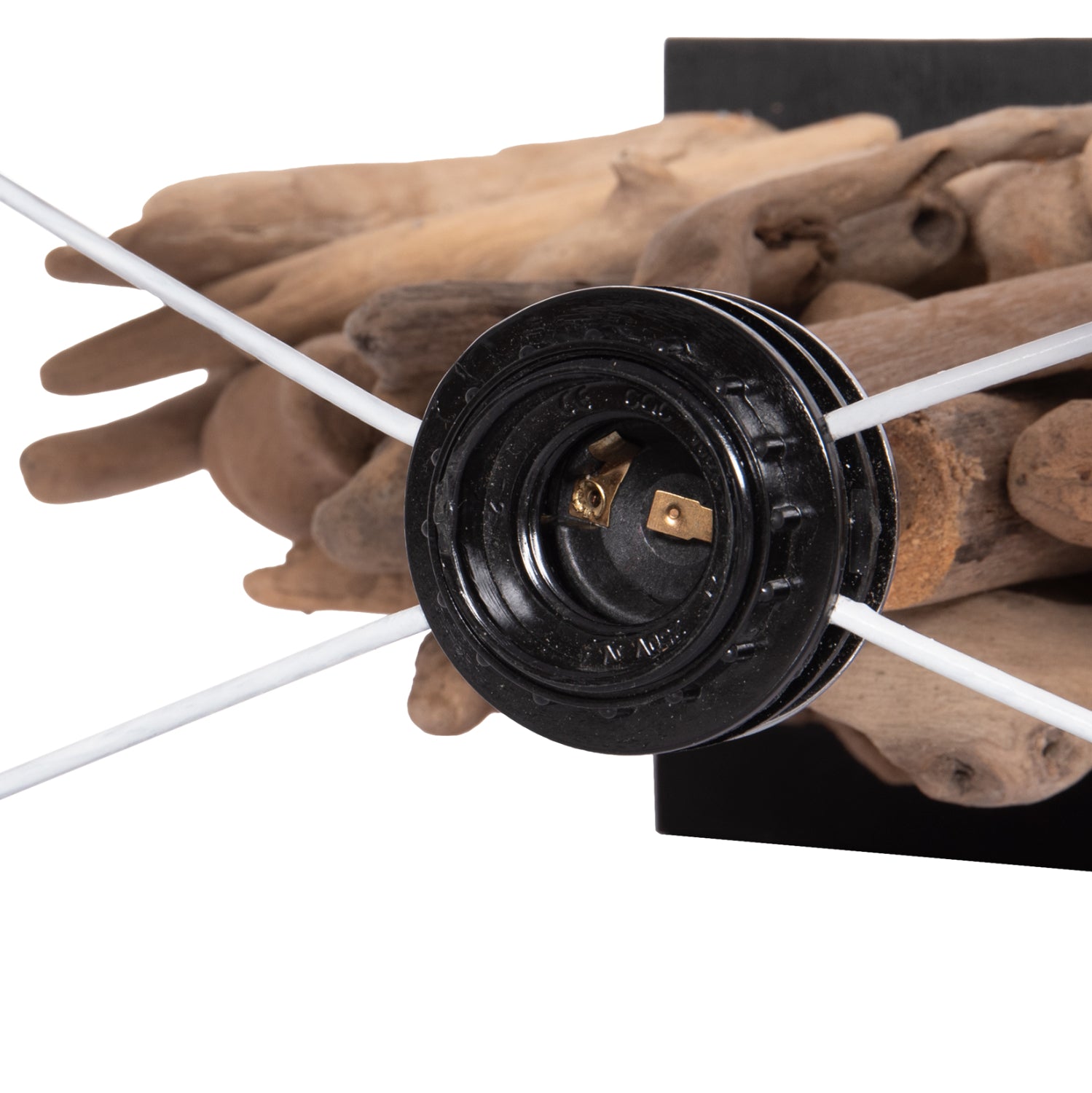 Настолна лампа  TWIGGY бял-естествен цвят 35.5x15x47см