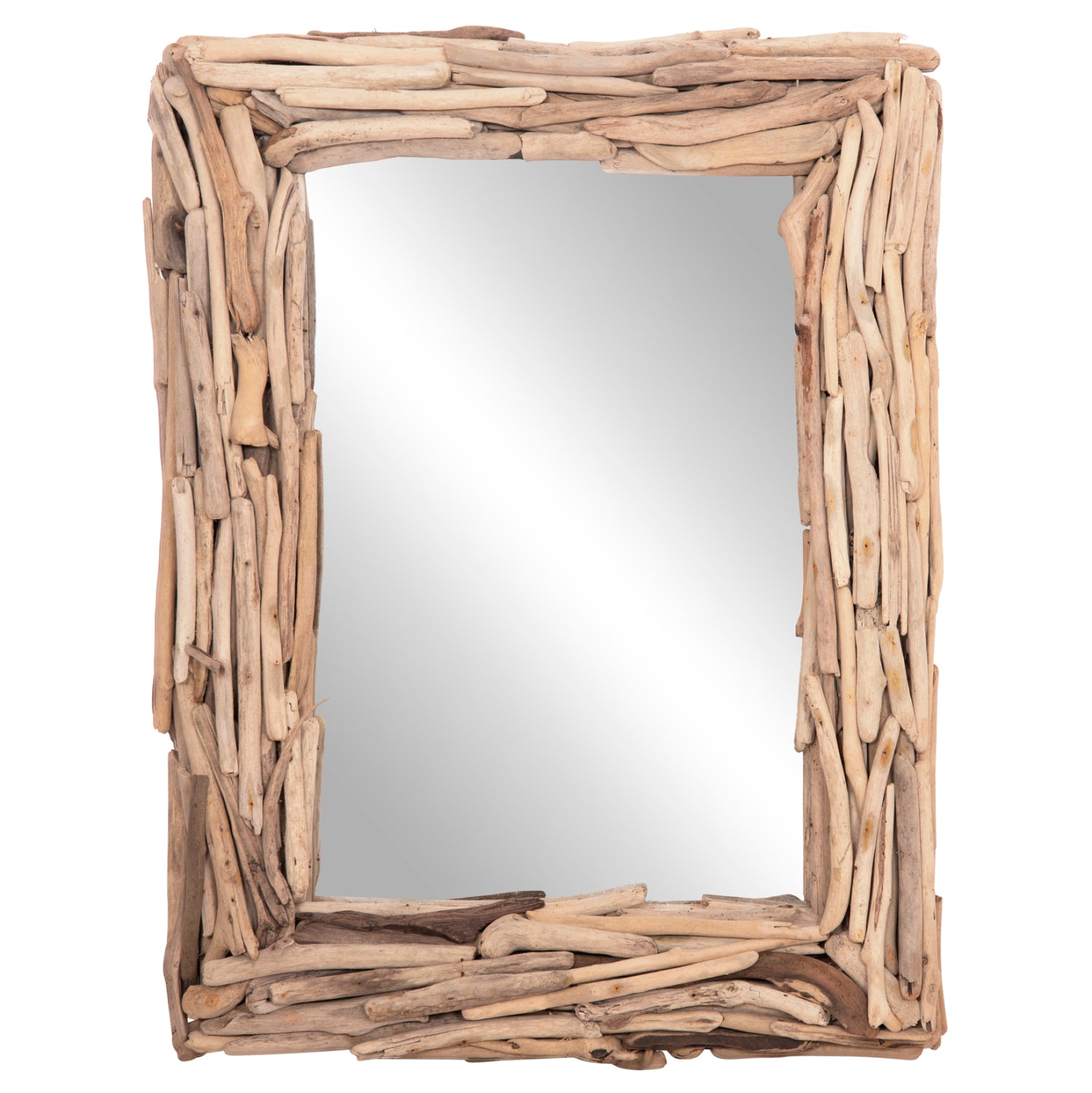 Огледало TWIGS натурал 62x10x82