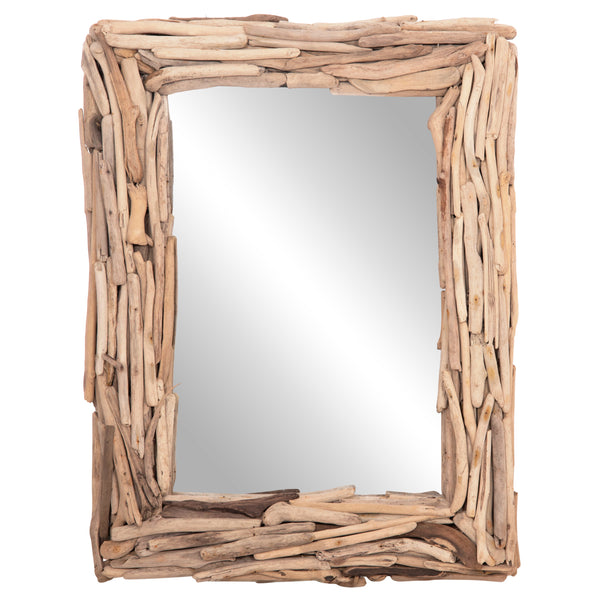 Огледало TWIGS натурал 62x10x82