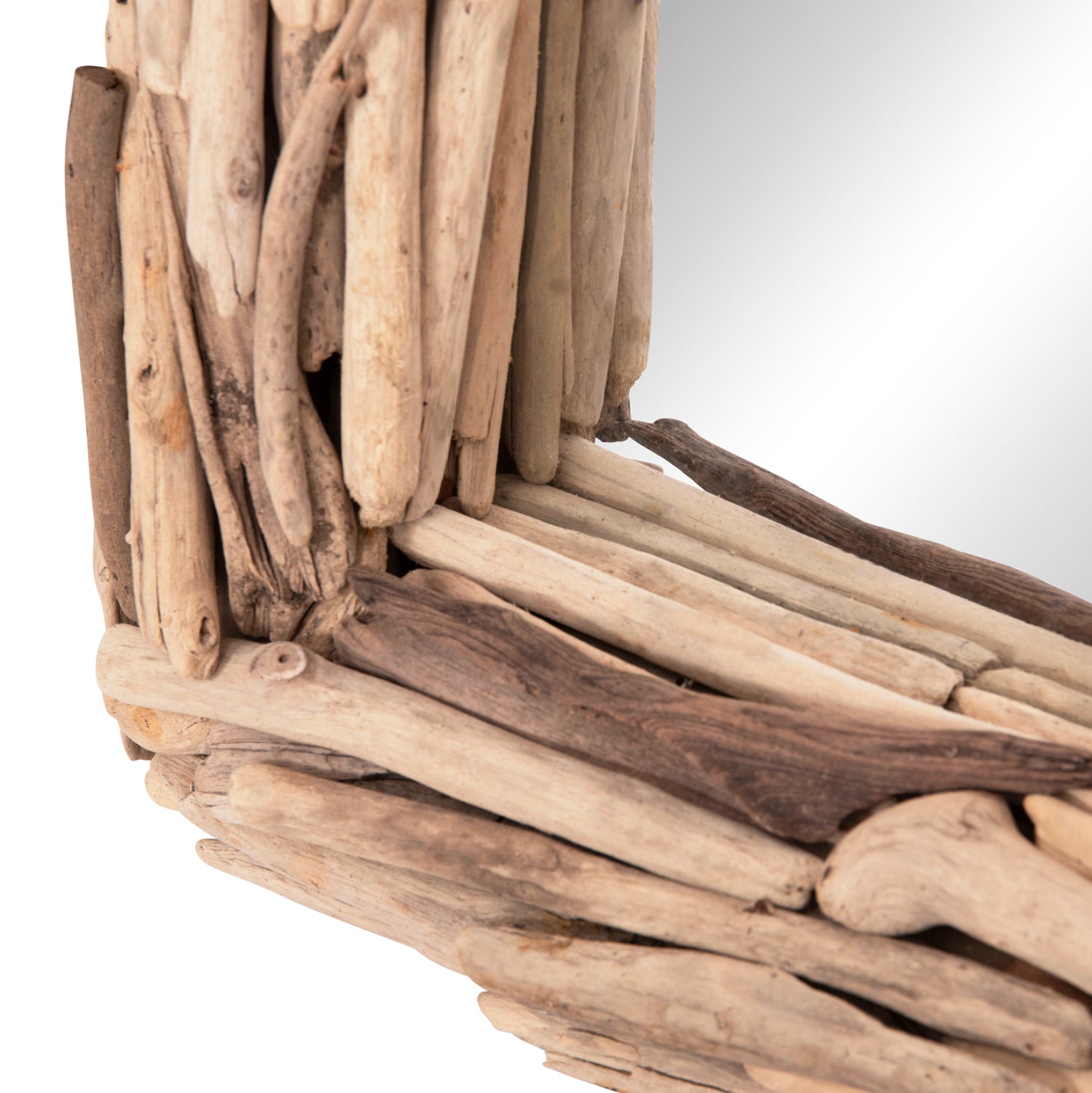 Огледало TWIGS натурал 62x10x82