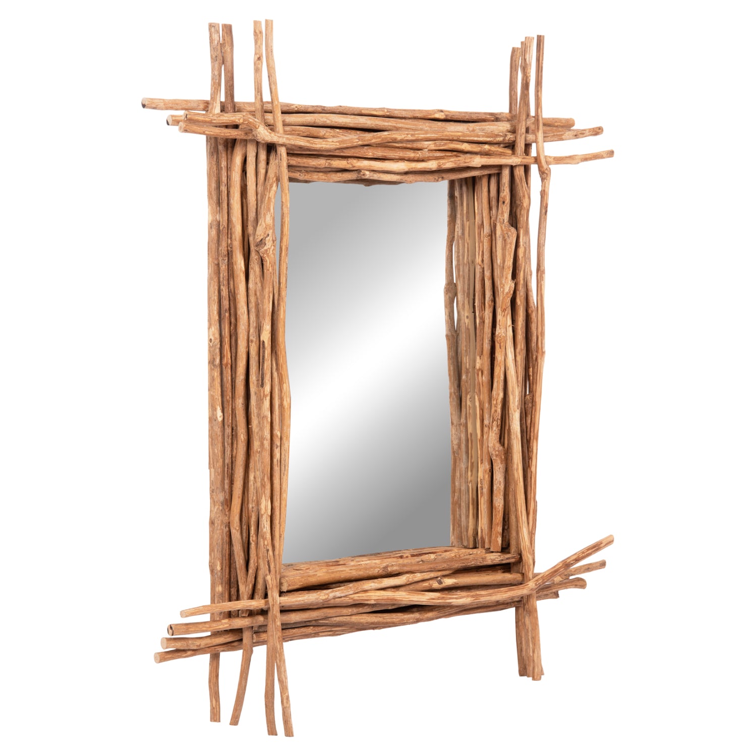 Огледало TWIGGER натурал 80x15x100