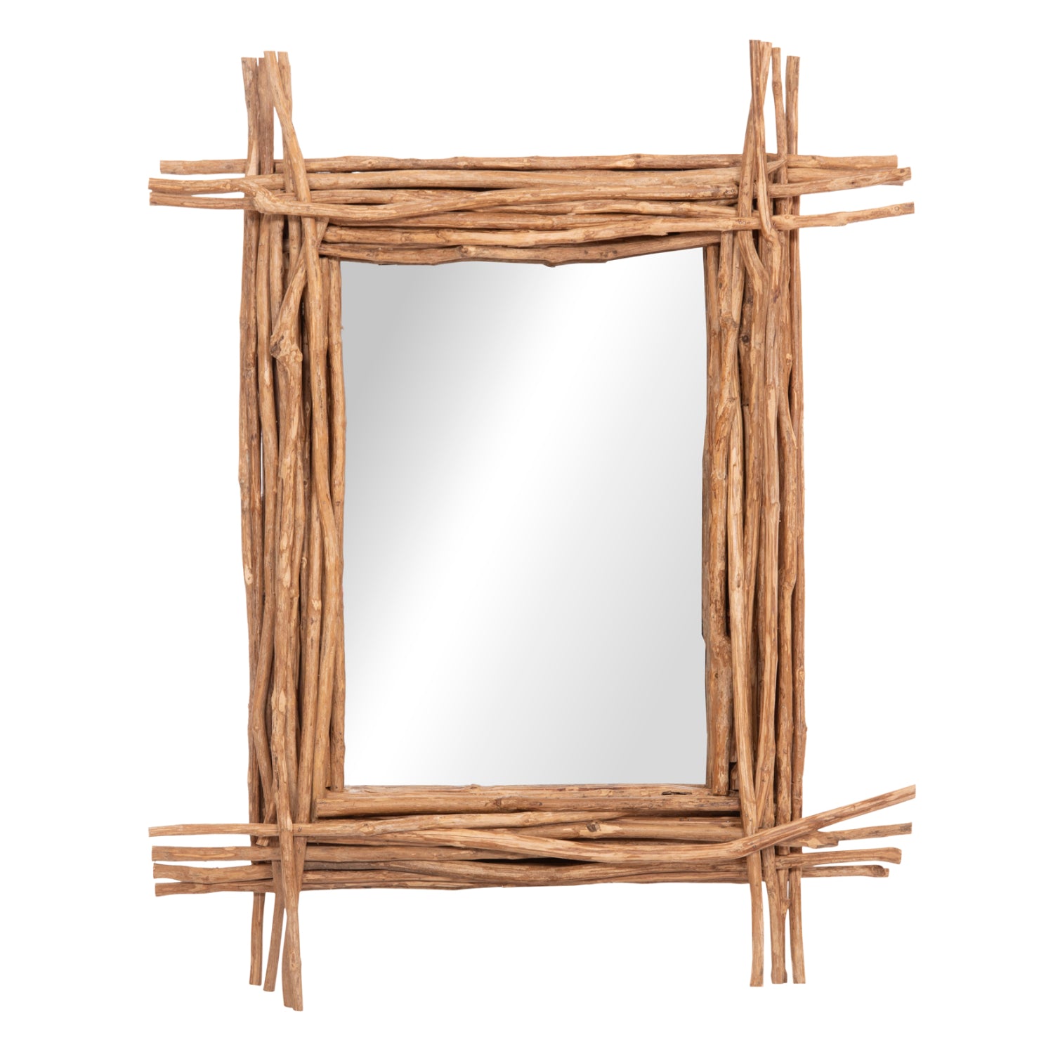 Огледало TWIGGER натурал 80x15x100